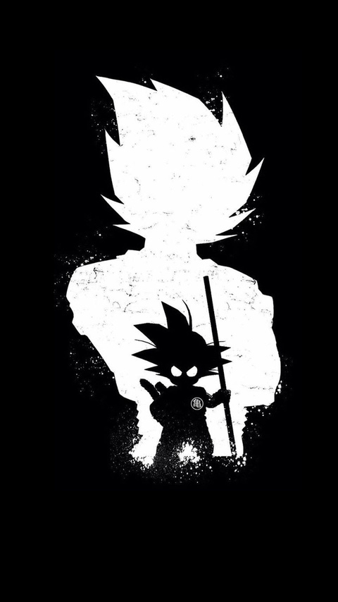 480x854 Goku Anime Dark Black 4k Android One HD 4k Wallpapers, Images,  Backgrounds, Photos and Pictures