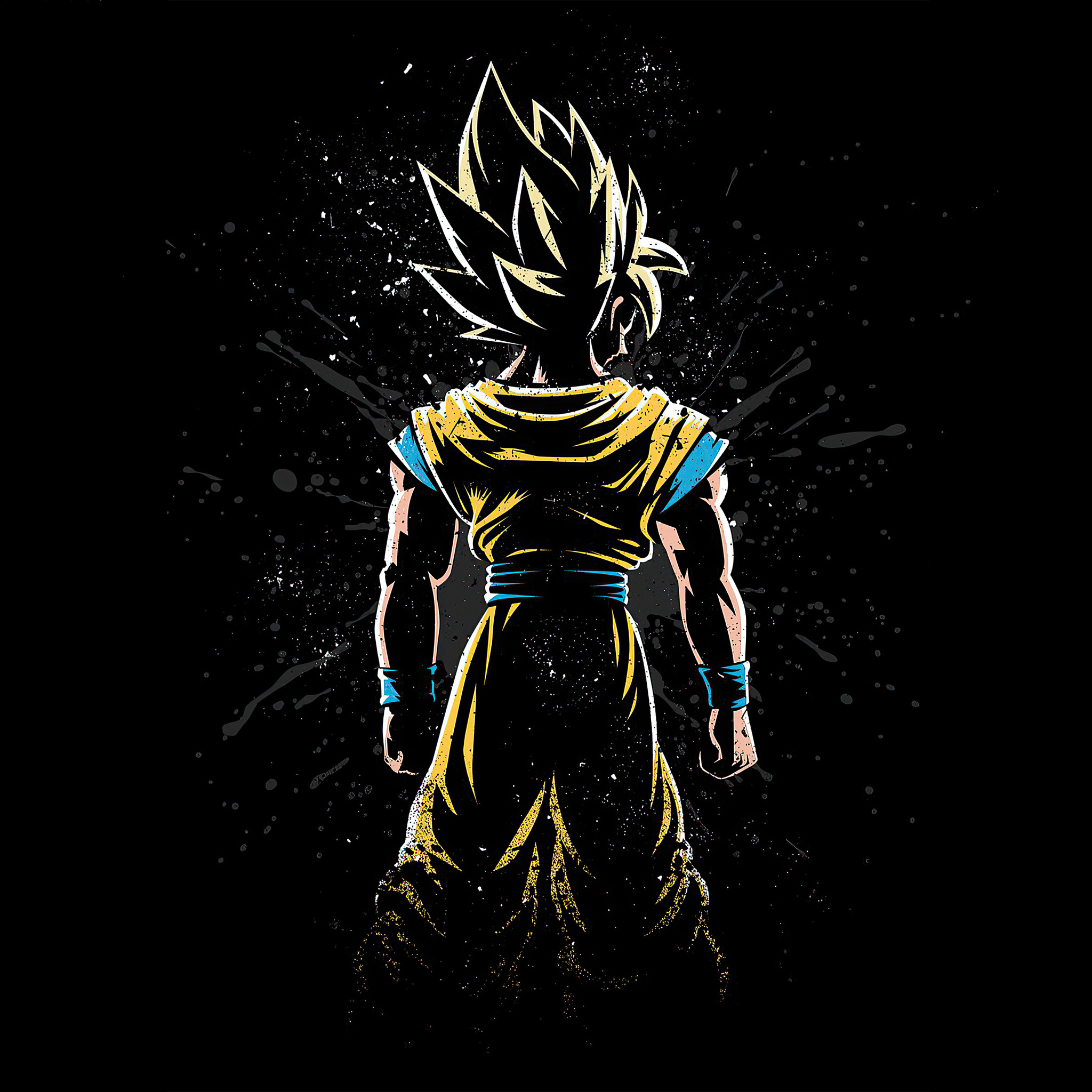 2048x2048 Goku Back Ipad Air ,HD 4k Wallpapers,Images,Backgrounds