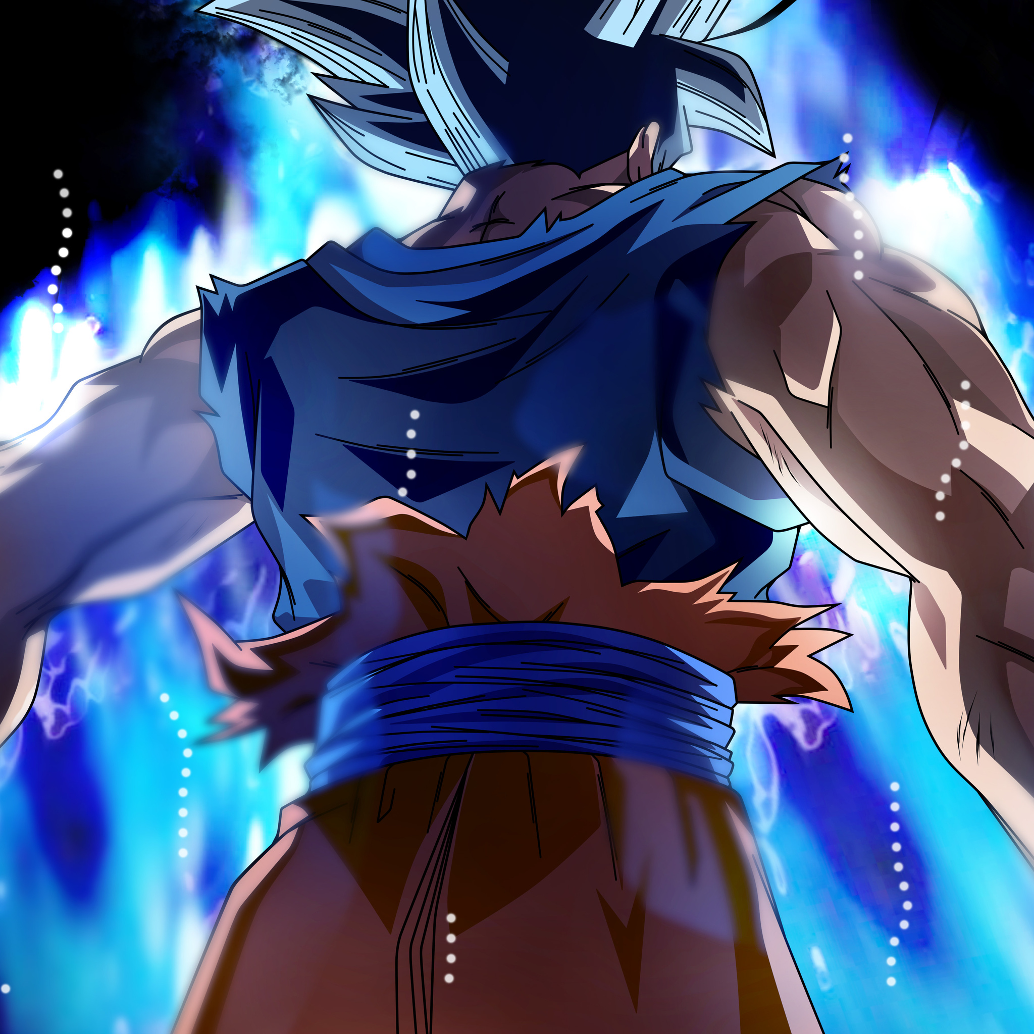 2048x2048 Ultra Instinct Goku Dragon Ball 5k Ipad Air ,HD 4k