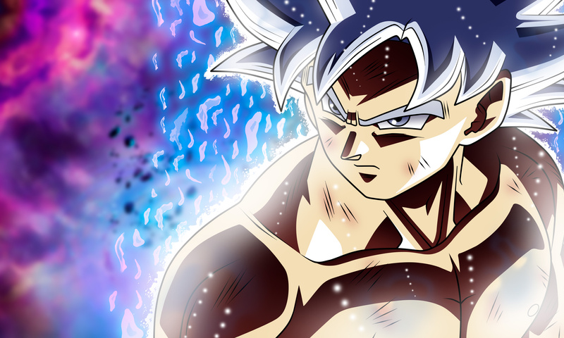 800x480 Goku Dragon Ball Super Goku Migatte No Gokui Dominado 5k ...