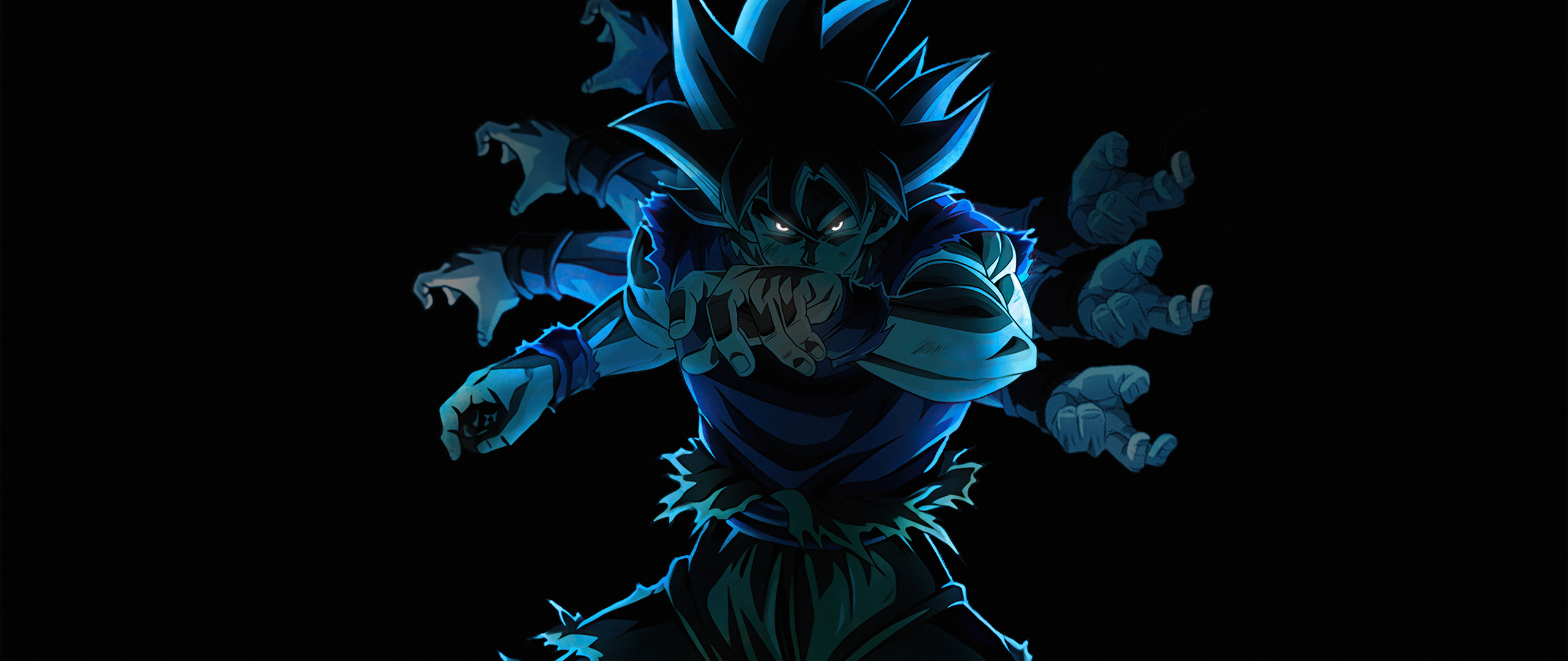 Download wallpaper 2560x1080 goku, dragon ball super, ultra instinct, dual  wide 2560x1080 hd background, 3931