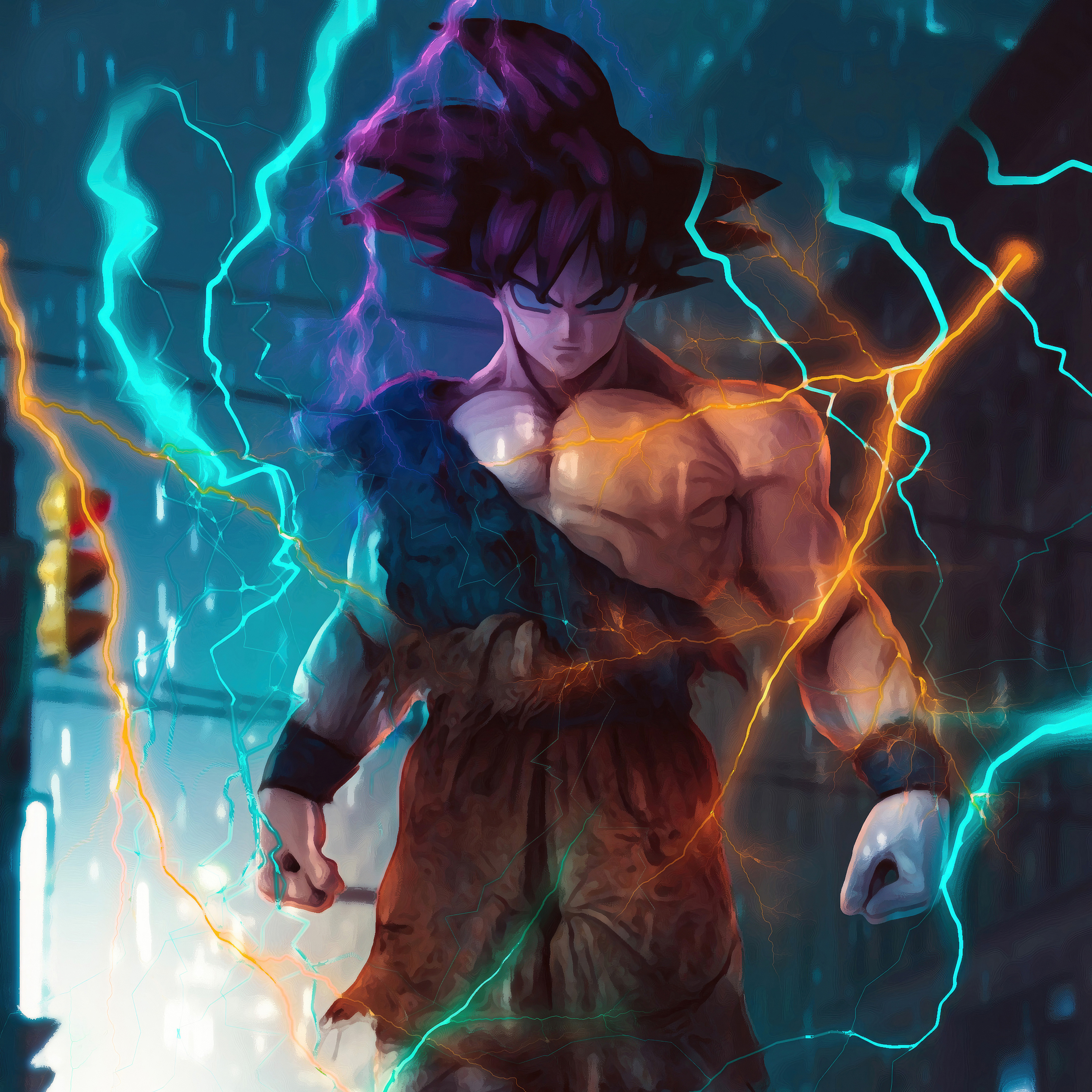 2932x2932 Dragon Ball Z Gogeta 4k Ipad Pro Retina Display HD 4k