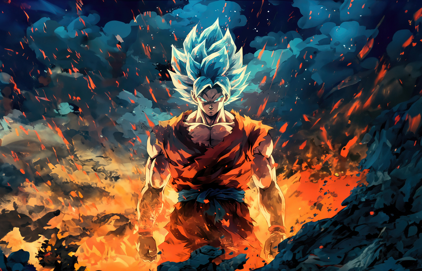 1400x900 Goku Dynamic Pose Wallpaper,1400x900 Resolution HD 4k ...