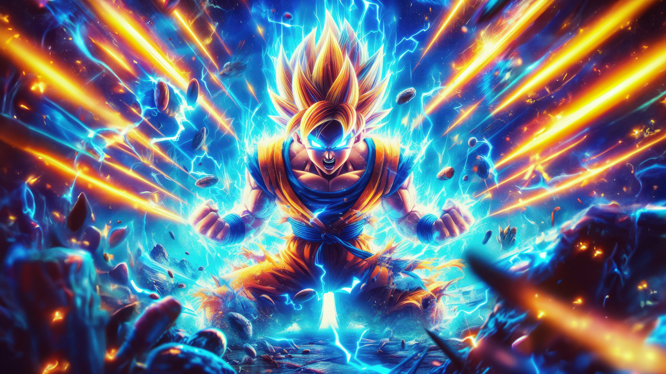 1366x768 Goku Effortless Laptop HD ,HD 4k Wallpapers,Images,Backgrounds ...