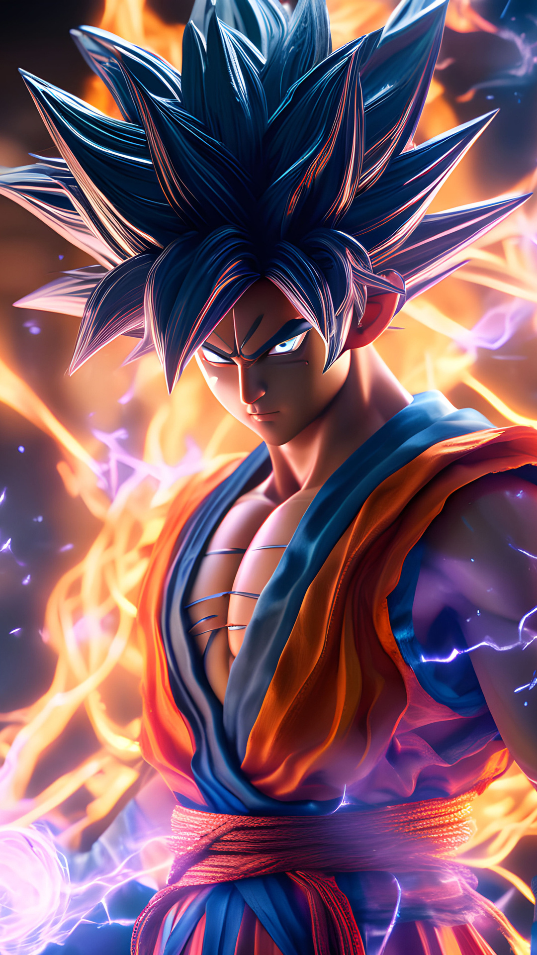 1080x1920 Goku In His Mastered Ultra Instinct Iphone 7,6s,6 Plus, Pixel ...