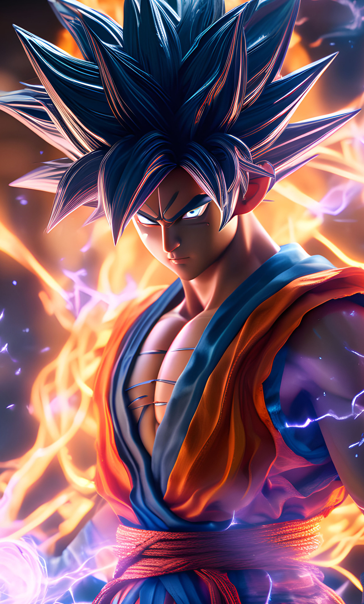 1280x2120 Goku In His Mastered Ultra Instinct iPhone 6+ ,HD 4k ...