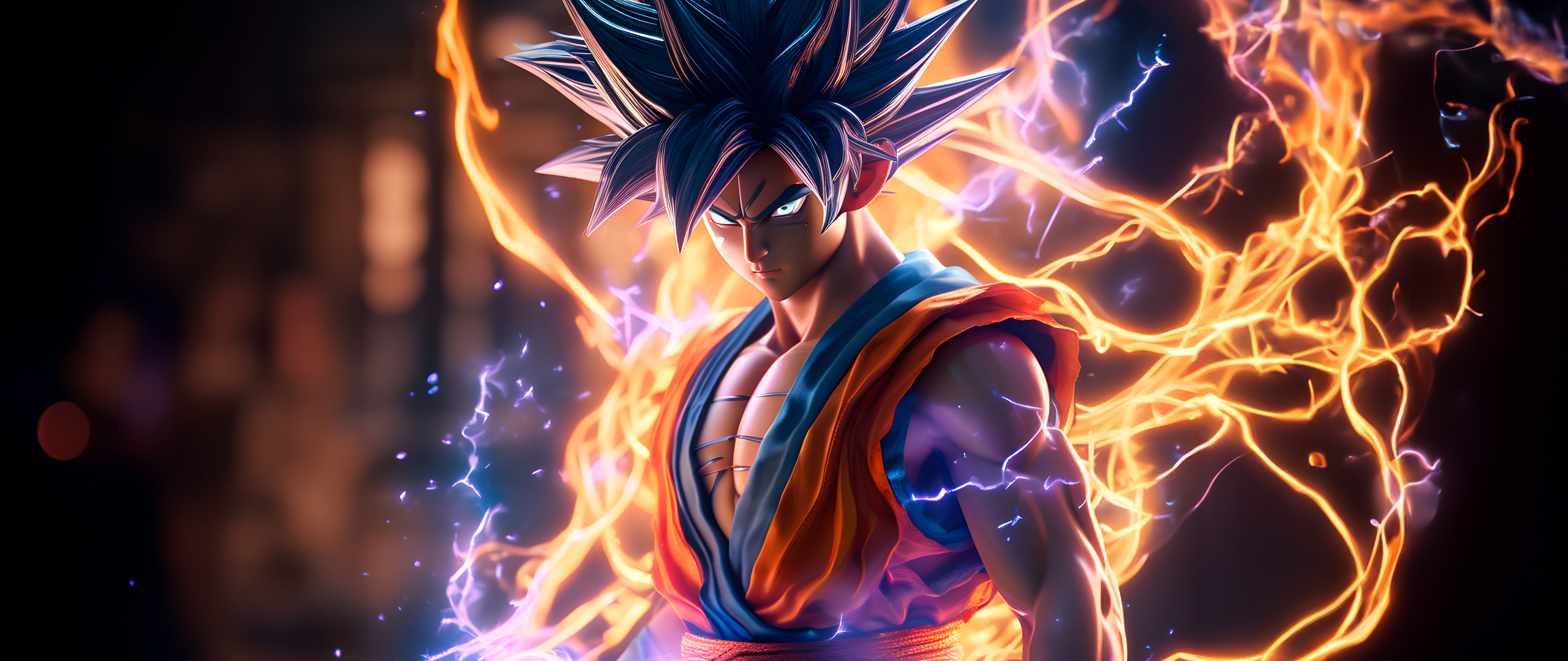 2560x1080 Goku In His Mastered Ultra Instinct Wallpaper,2560x1080 ...