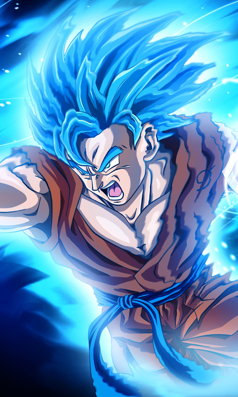 480x800 Goku Legendary Super Saiyan Galaxy Note,HTC Desire,Nokia Lumia ...