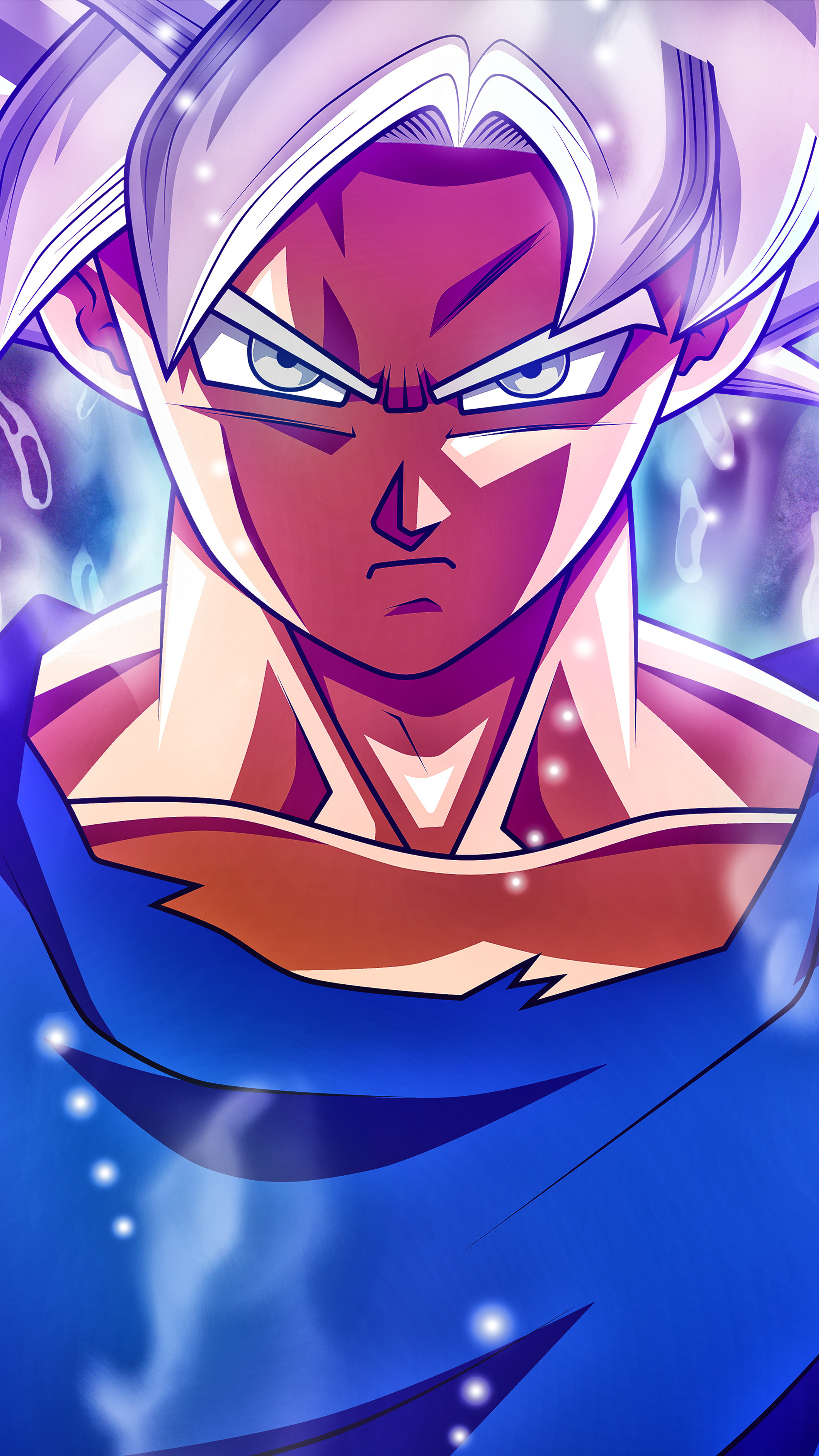 2160x3840 Goku Super Saiyan Blue Kaioken 5k Sony Xperia X,XZ,Z5