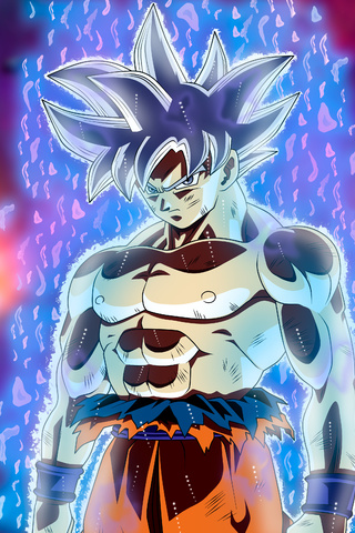 320x480 Goku Migatte No Gokui Perfecto Ultra Instinct Dragon Ball Apple  Iphone,iPod Touch,Galaxy Ace HD 4k Wallpapers, Images, Backgrounds, Photos  and Pictures