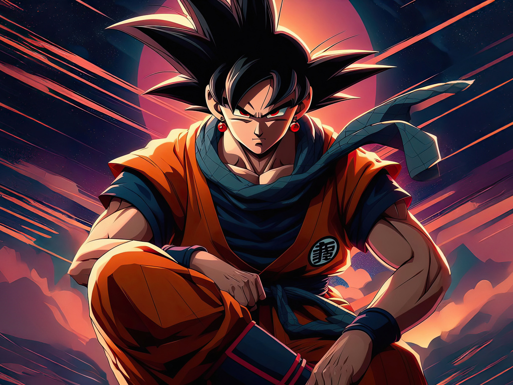 1024x768 Goku Sitting Cross Legged Wallpaper,1024x768 Resolution HD 4k ...