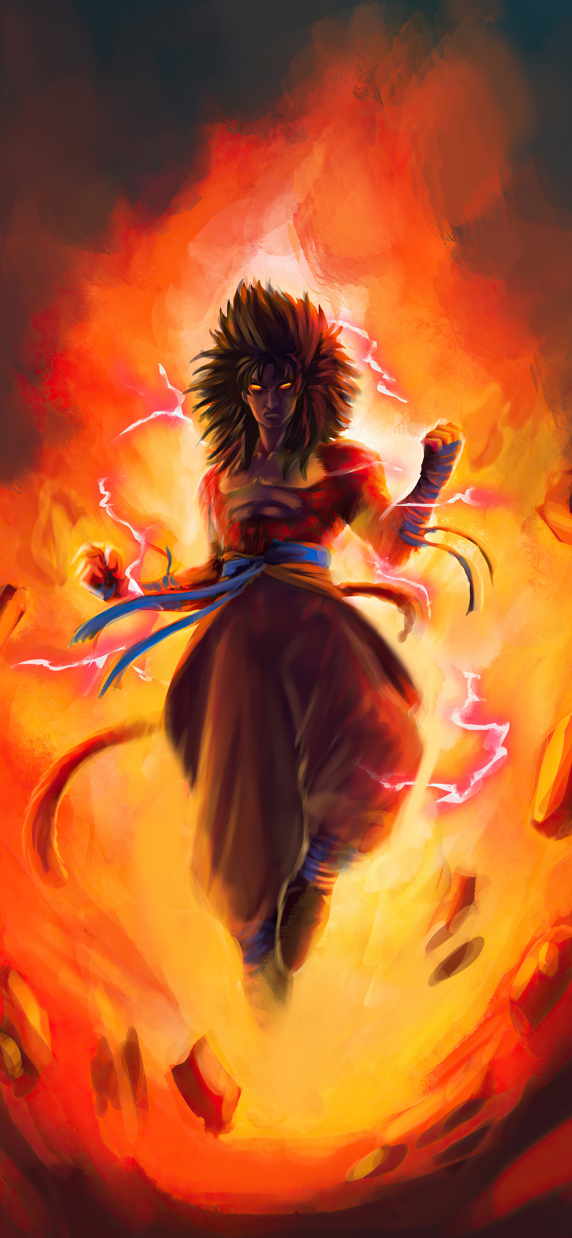 Goku Wallpaper 4K Super Saiyan 4 Fusion 5048