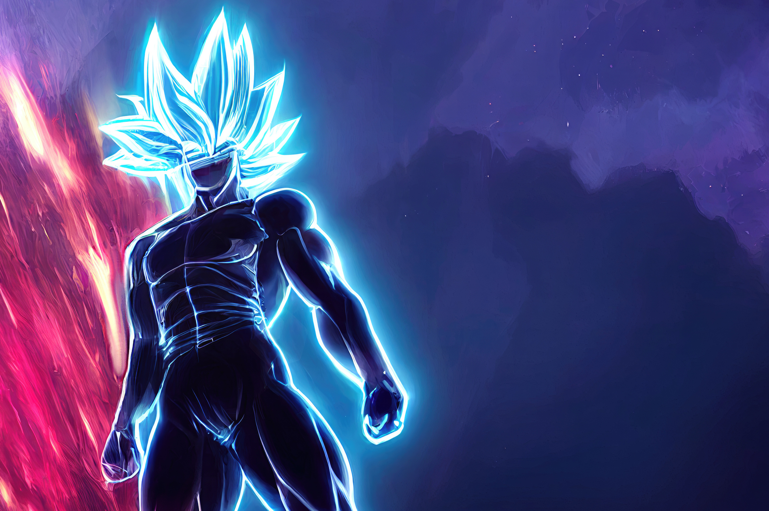 Super saiyan goku wallpaper 4k, wallpapers dragon ball super 4k 