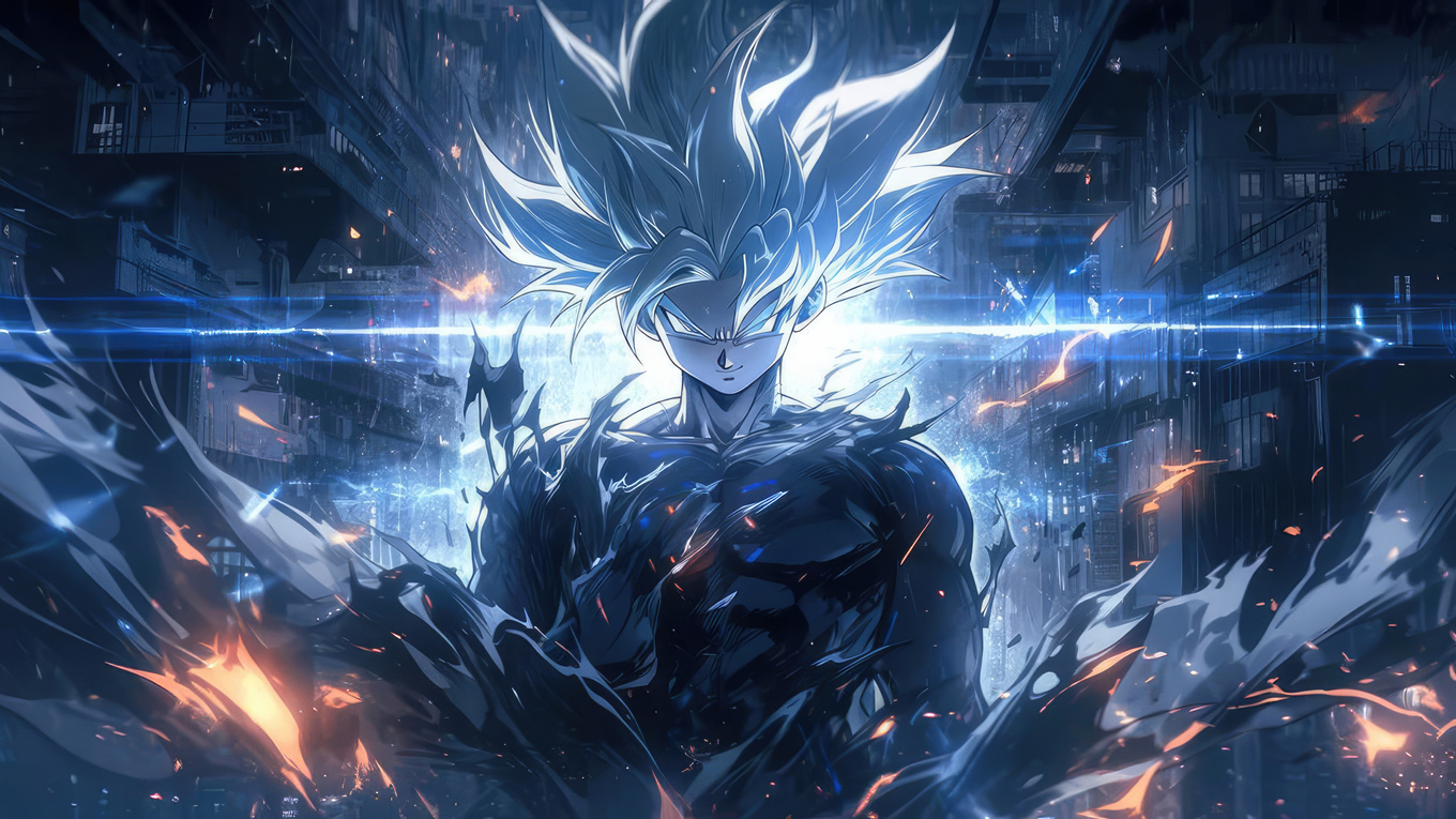 1360x765 Goku Unleashed 1360x765 Resolution HD 4k Wallpapers, Images ...