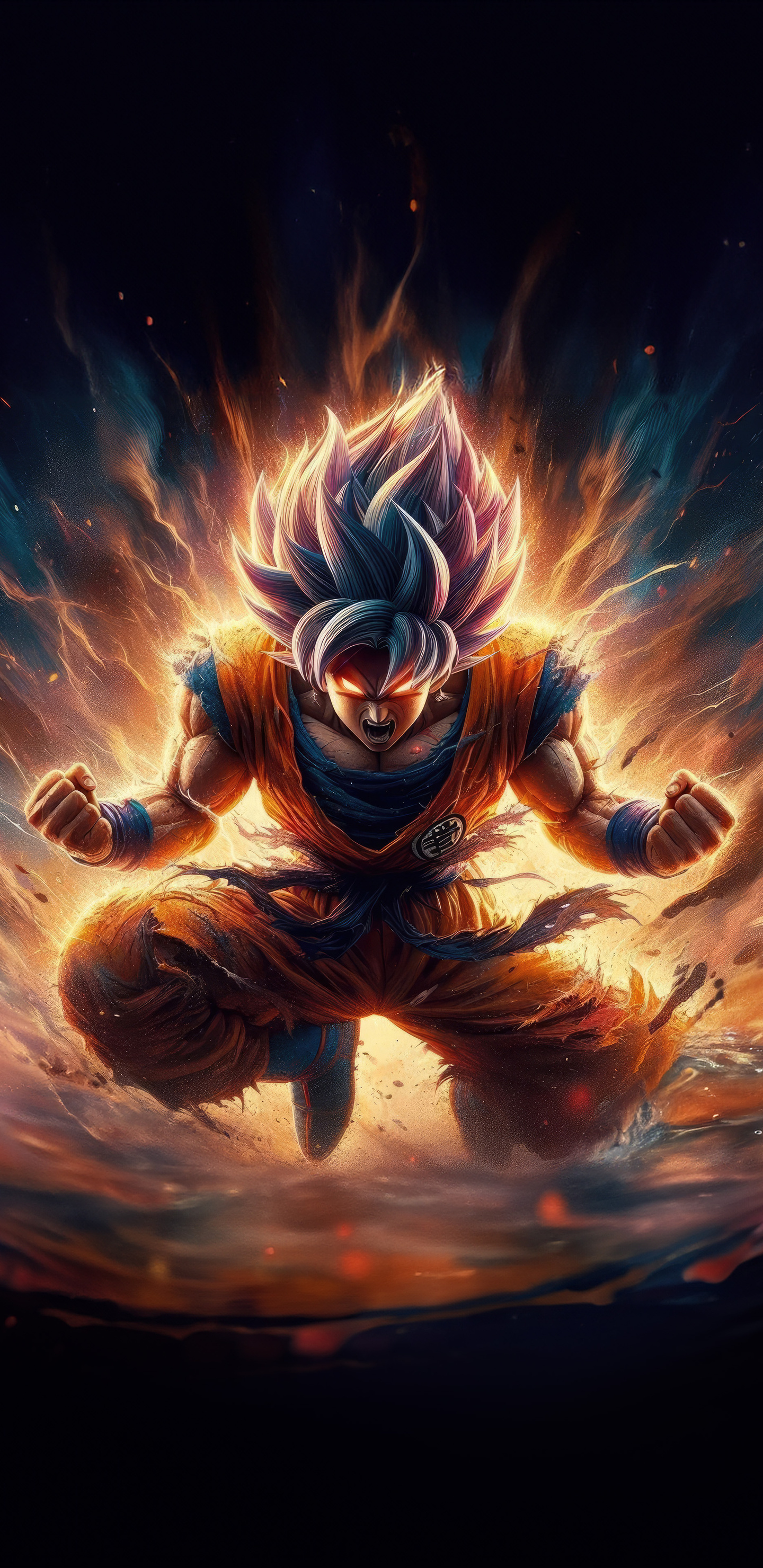 1440x2960 Goku Unstoppable Power Samsung Galaxy Note 9,8, S9,s8,s8+ Qhd 