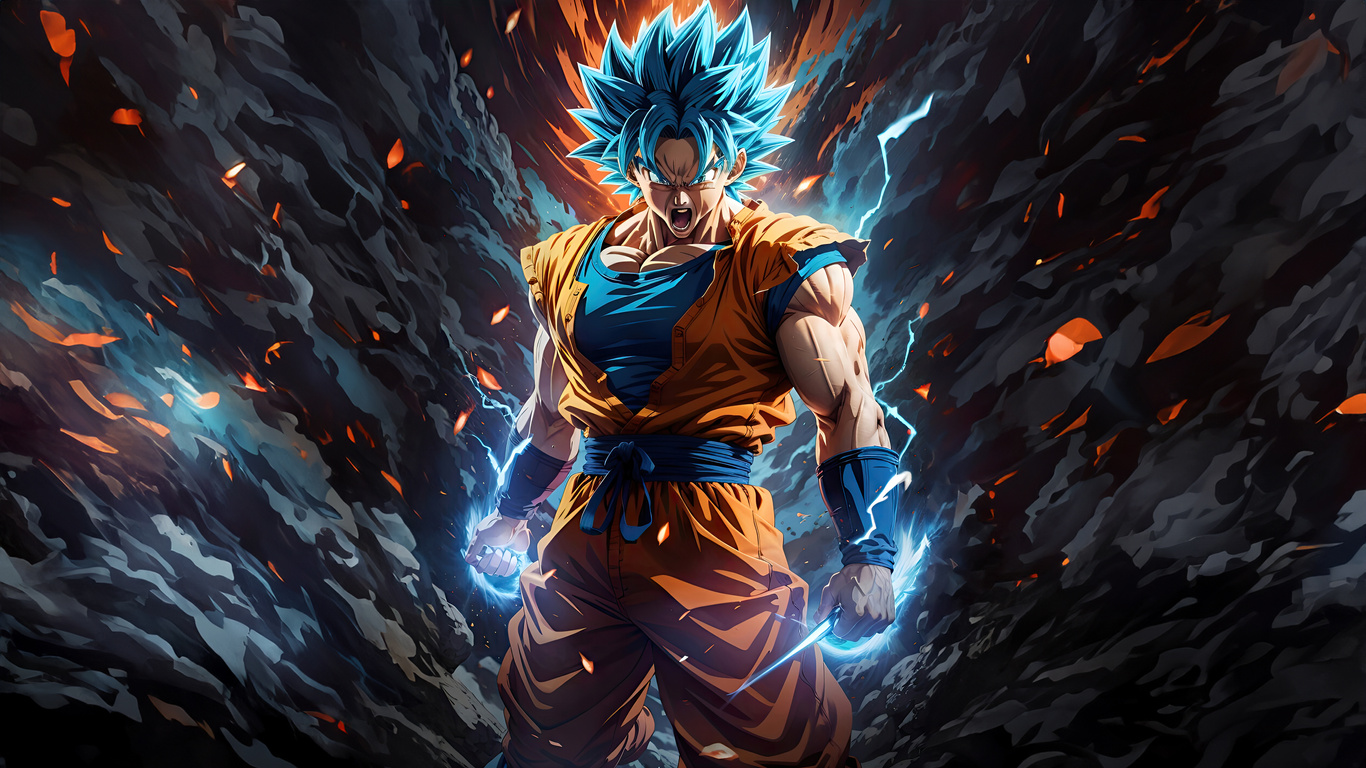 1366x768 Goku Zenith Laptop HD ,HD 4k Wallpapers,Images,Backgrounds ...