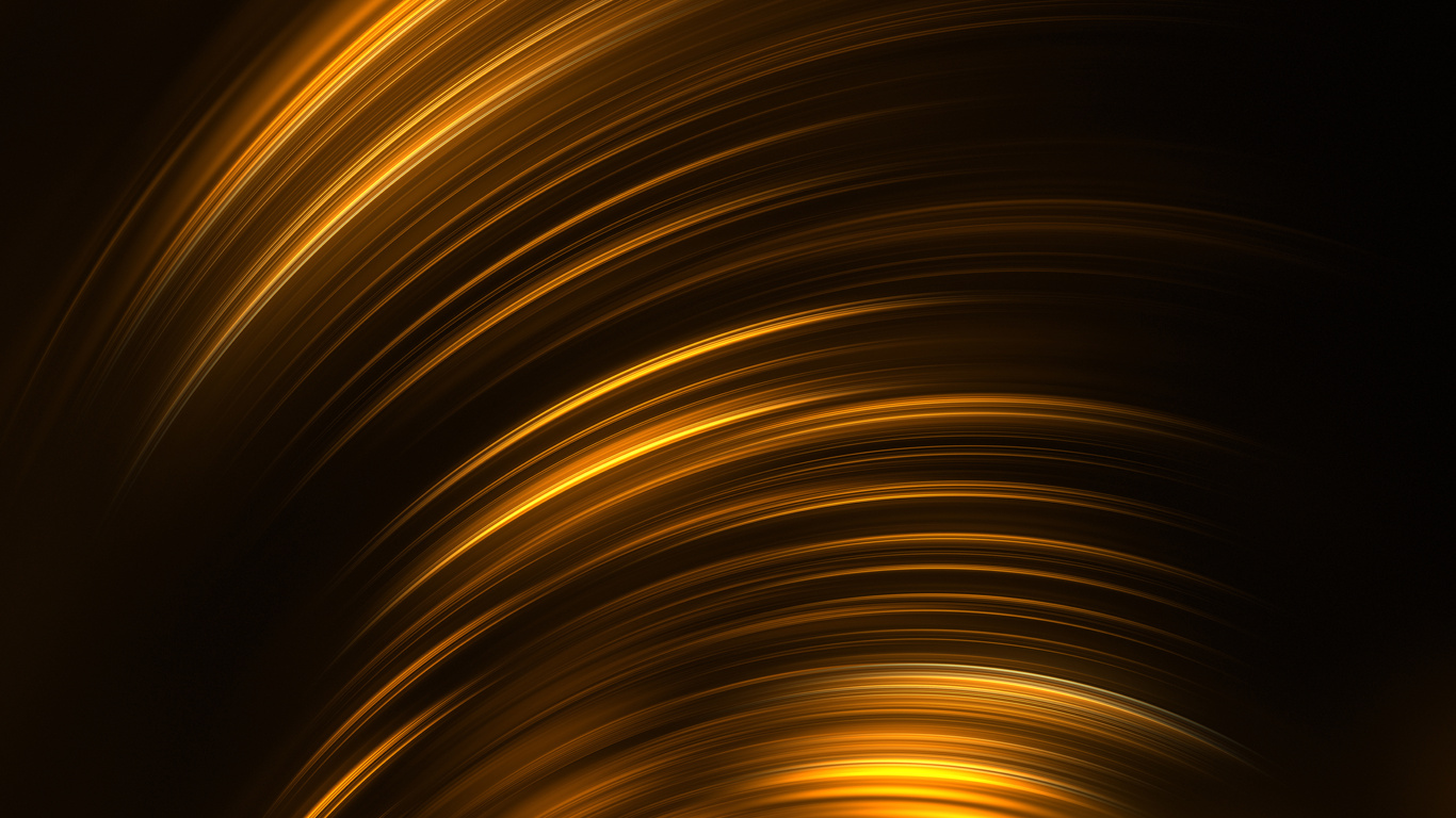 1366x768 Gold Black Lines 3d Abstract 5k 1366x768 Resolution HD 4k