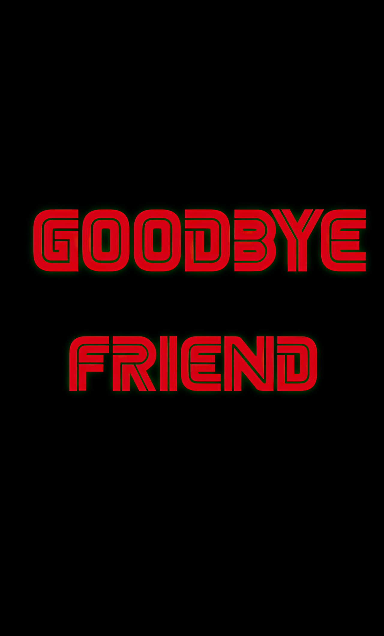 Download Mr. Robot Elliot Goodbye Friend Wallpaper