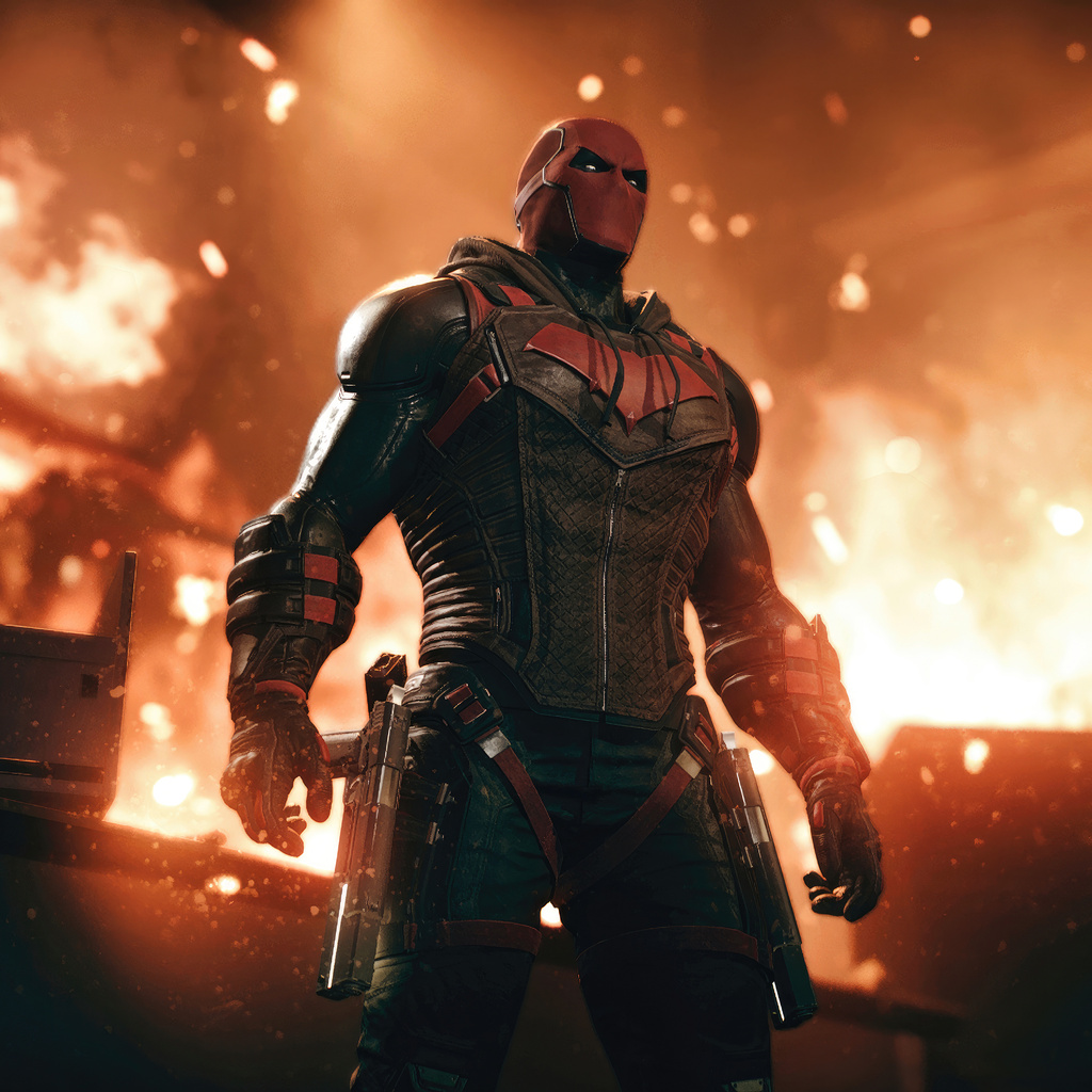 1024x1024 Gotham Knights Redhood 1024x1024 Resolution HD 4k Wallpapers