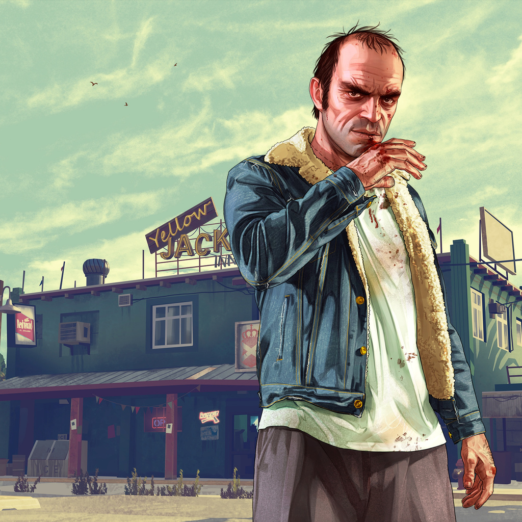 1024x1024 Grand Theft Auto Trevor 1024x1024 Resolution HD 4k Wallpapers ...