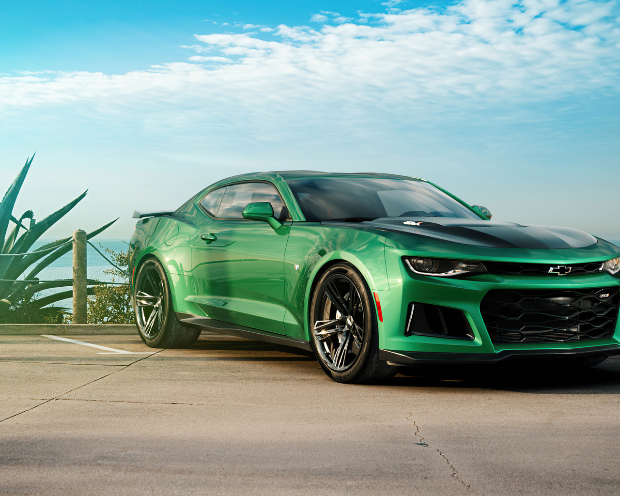 1280x1024 Green Camaro 4k 1280x1024 Resolution HD 4k Wallpapers, Images ...