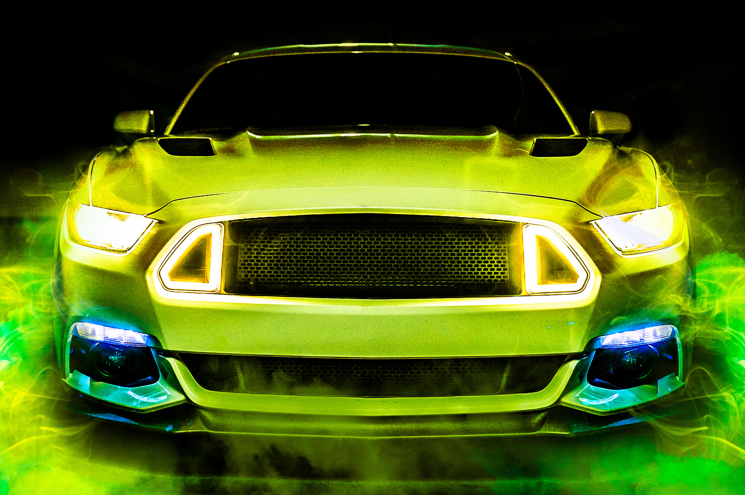 2560x1700 Green Ford Mustang 4k Chromebook Pixel HD 4k Wallpapers, Images,  Backgrounds, Photos and Pictures