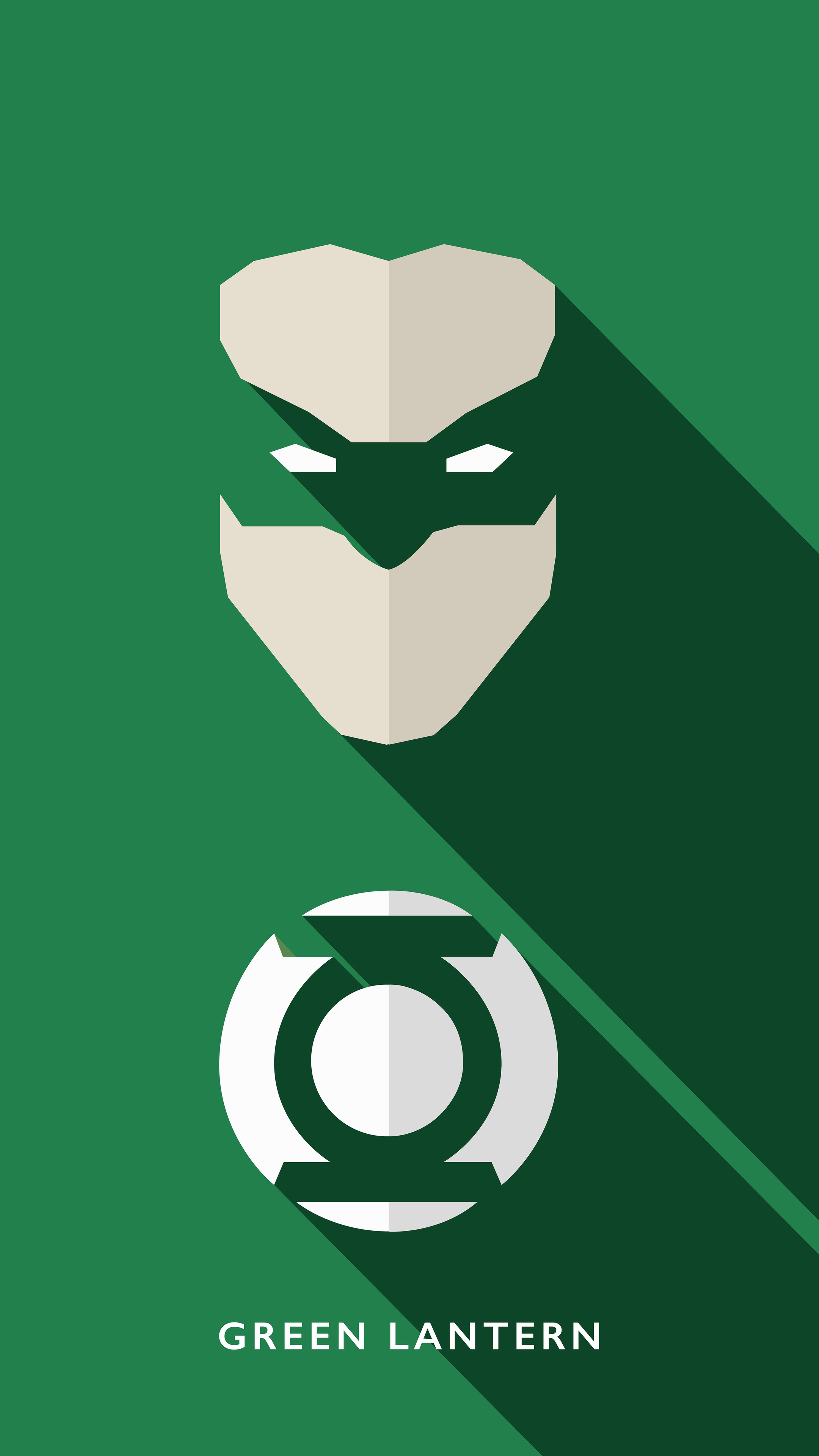 2160x3840 Green Lantern Minimalism 4k Sony Xperia X,XZ,Z5 Premium ,HD ...