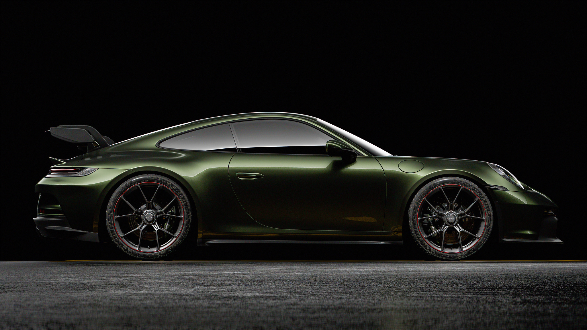 2048x1152 Green Porsche 918 Dynamic Power 2048x1152 Resolution HD 4k ...