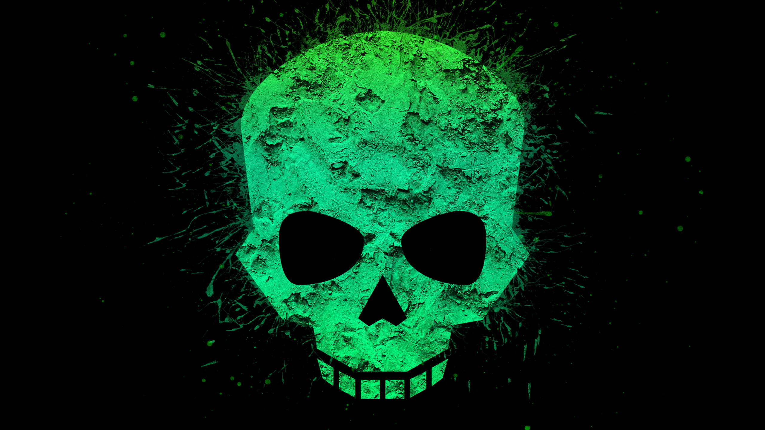 Green Skull 4k In 2560x1440 Resolution. green-skull-4k-ne.jpg. 