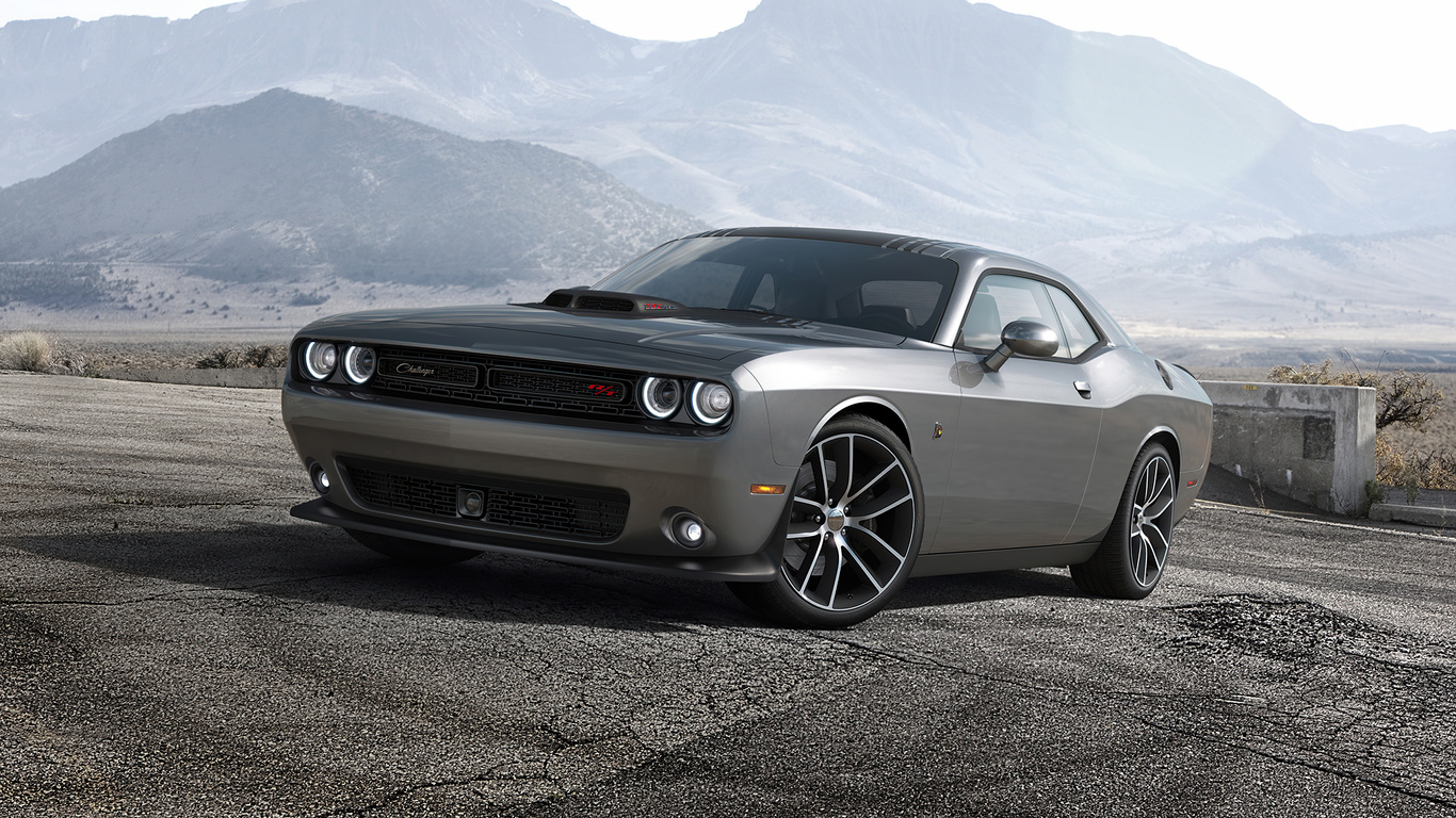 1366x768 Grey Dodge Challenger 4k Laptop HD ,HD 4k Wallpapers,Images ...