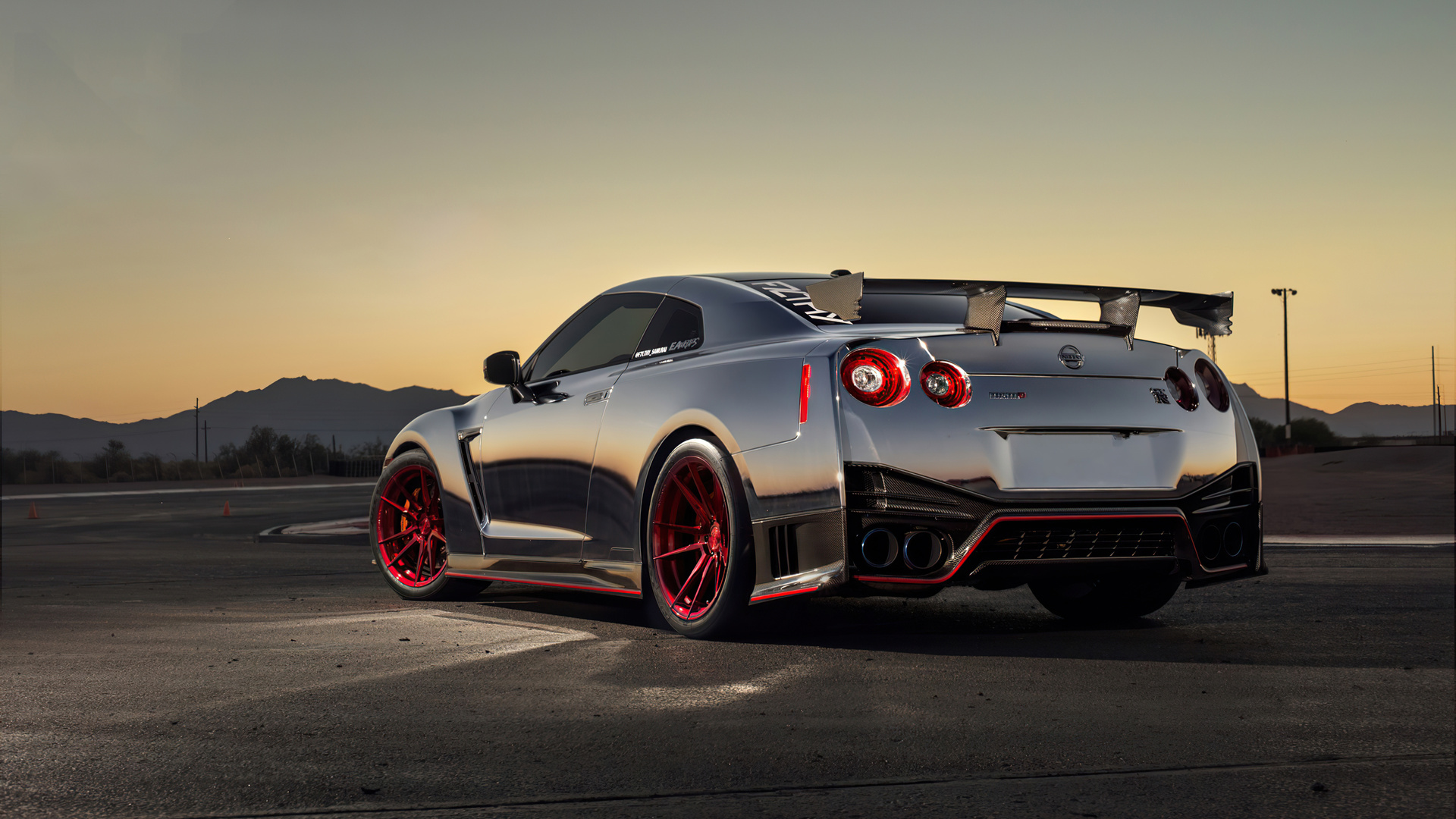 Nissan gtr r35 обои 4к