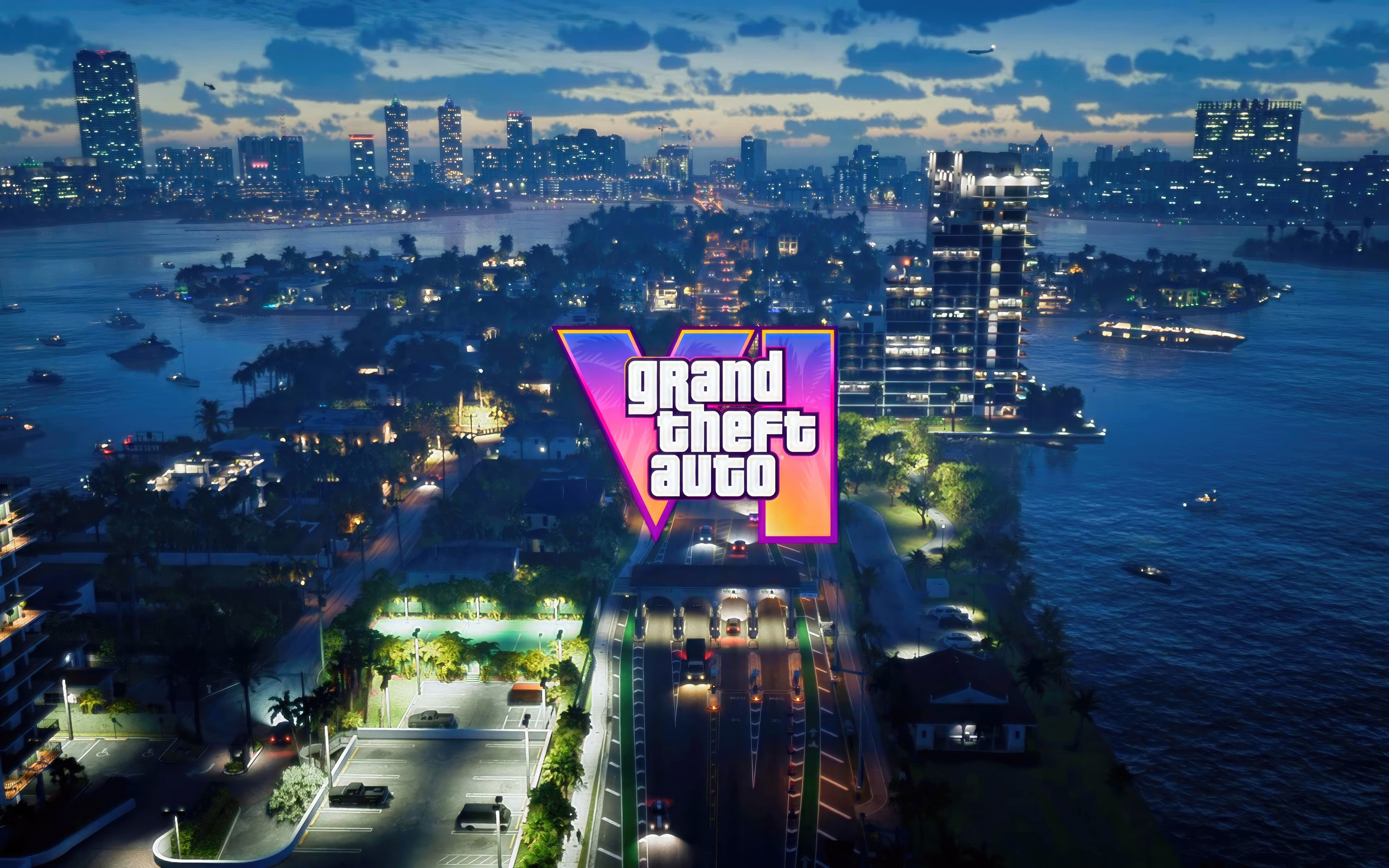 2560x1600 Gta 6 City Night View Wallpaper,2560x1600 Resolution HD 4k ...