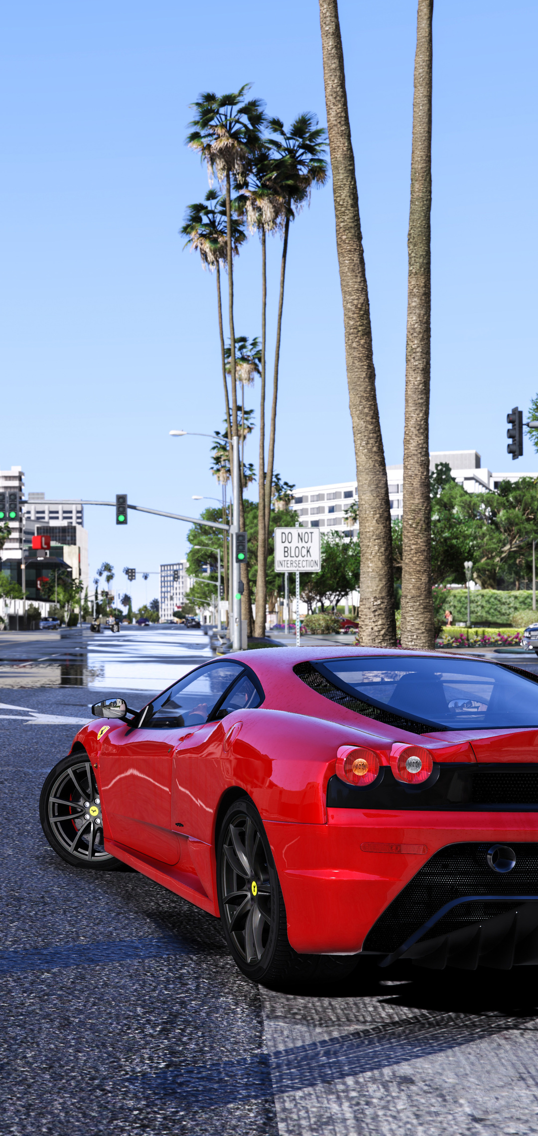 1080x2280 Gta V Ferrari 8k One Plus 6,Huawei p20,Honor view 10,Vivo  y85,Oppo f7,Xiaomi Mi A2 HD 4k Wallpapers, Images, Backgrounds, Photos and  Pictures