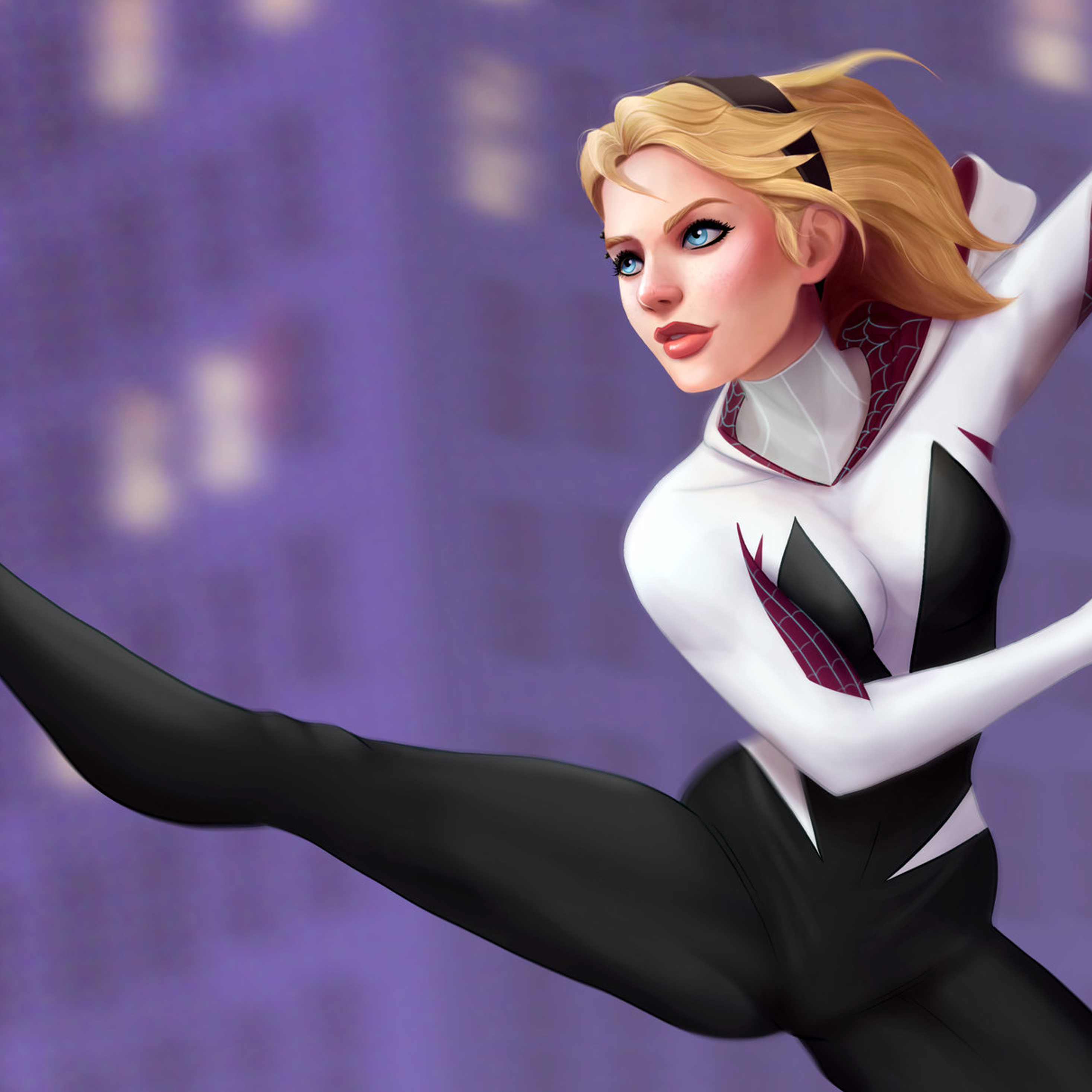 2932x2932 Gwen Spider Ipad Pro Retina Display HD 4k Wallpapers, Images ...