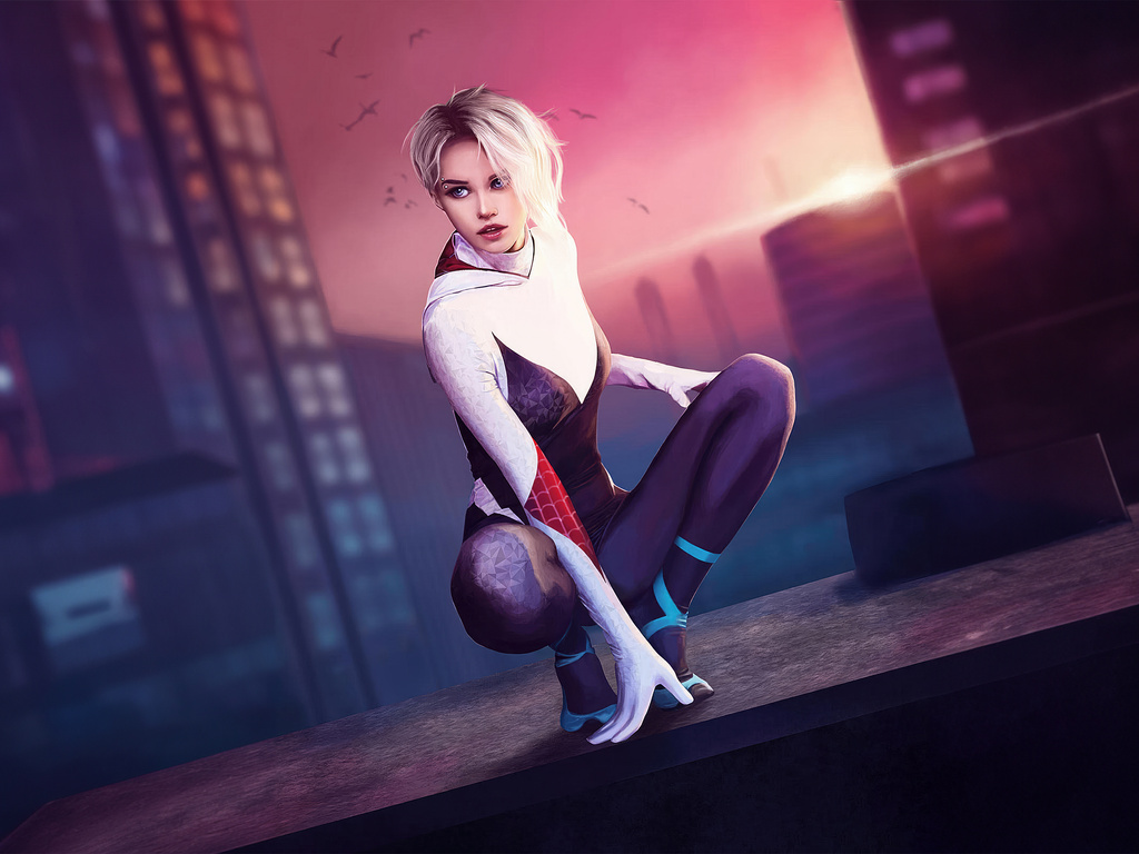 1024x768 Gwen Spidey Spirit Wallpaper,1024x768 Resolution HD 4k ...