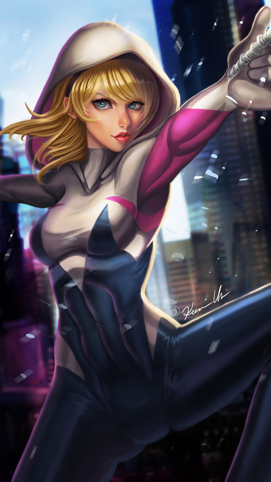 1080x1920 Gwen Stacy Cute 4k Iphone 7,6s,6 Plus, Pixel xl ,One Plus 3 ...