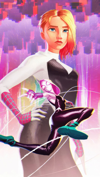 320x568 Gwen Stacy In SpiderMan Across The Spiderverse 2023 320x568 ...