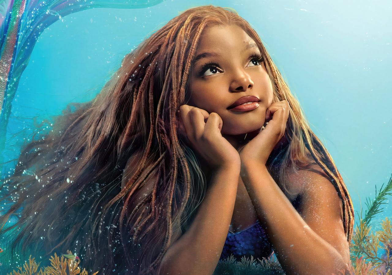 1280x900 Halle Bailey As Ariel In The Little Mermaid 1280x900 ...