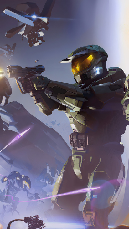 412x732 Halo 20th Anniversary 8k 412x732 Resolution HD 4k Wallpapers