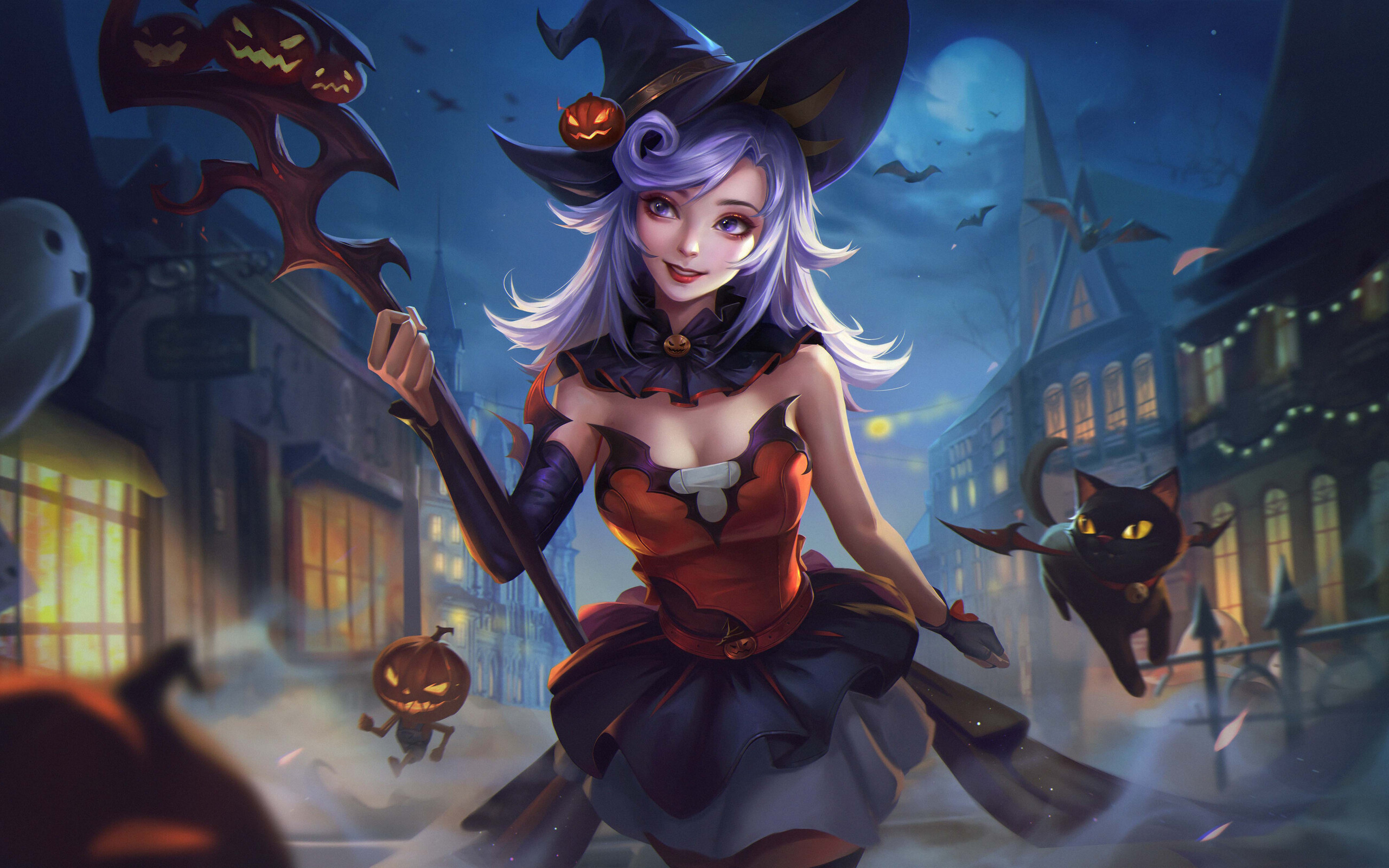 Happy Halloween Witch 2020 Wallpaper In 2560x1600 Resolution