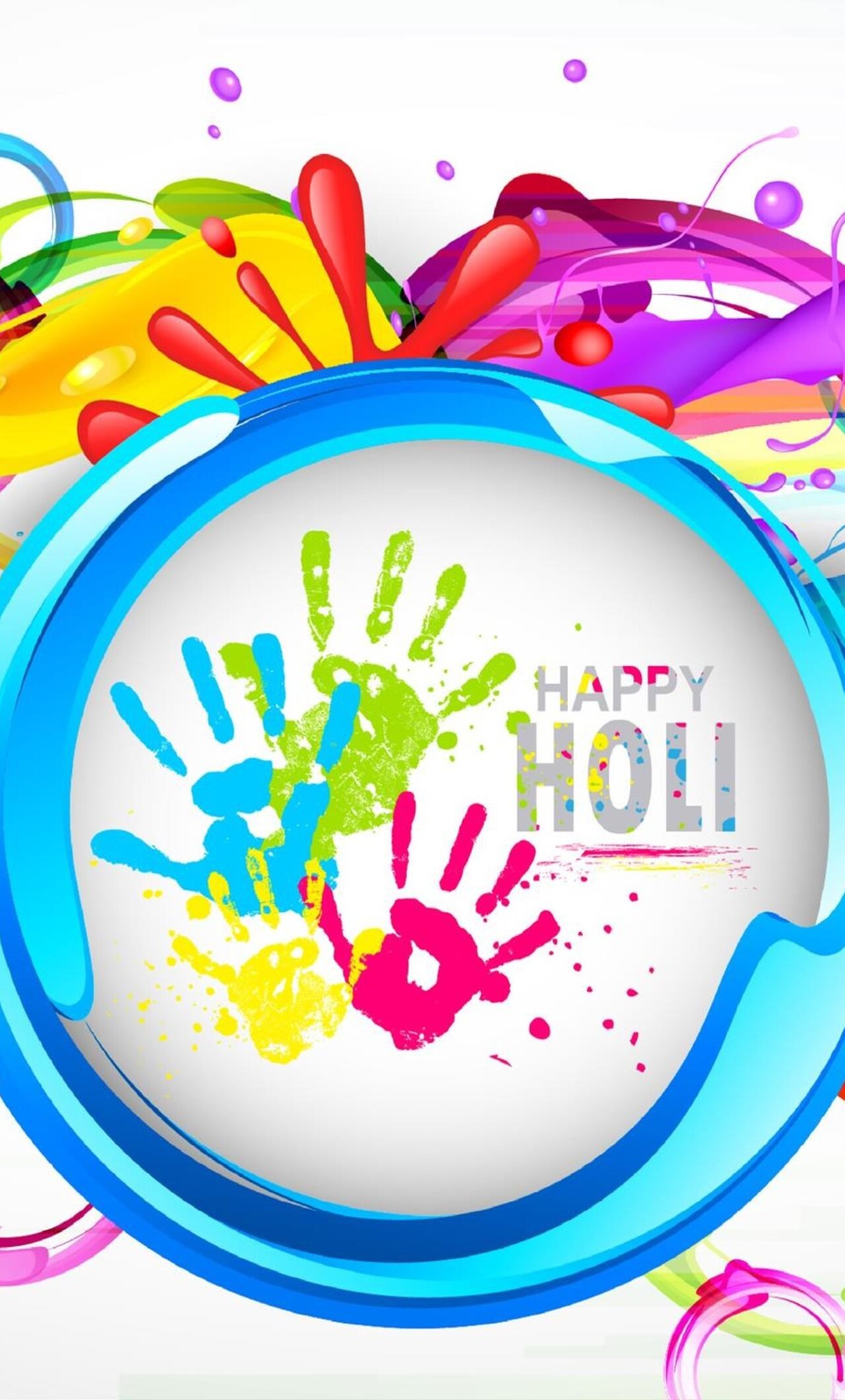 Download Happy Holi Wishes HD Minimalist 4K 7K 2020 Free Download For  Iphone Phone PC Wallpaper  GetWallsio