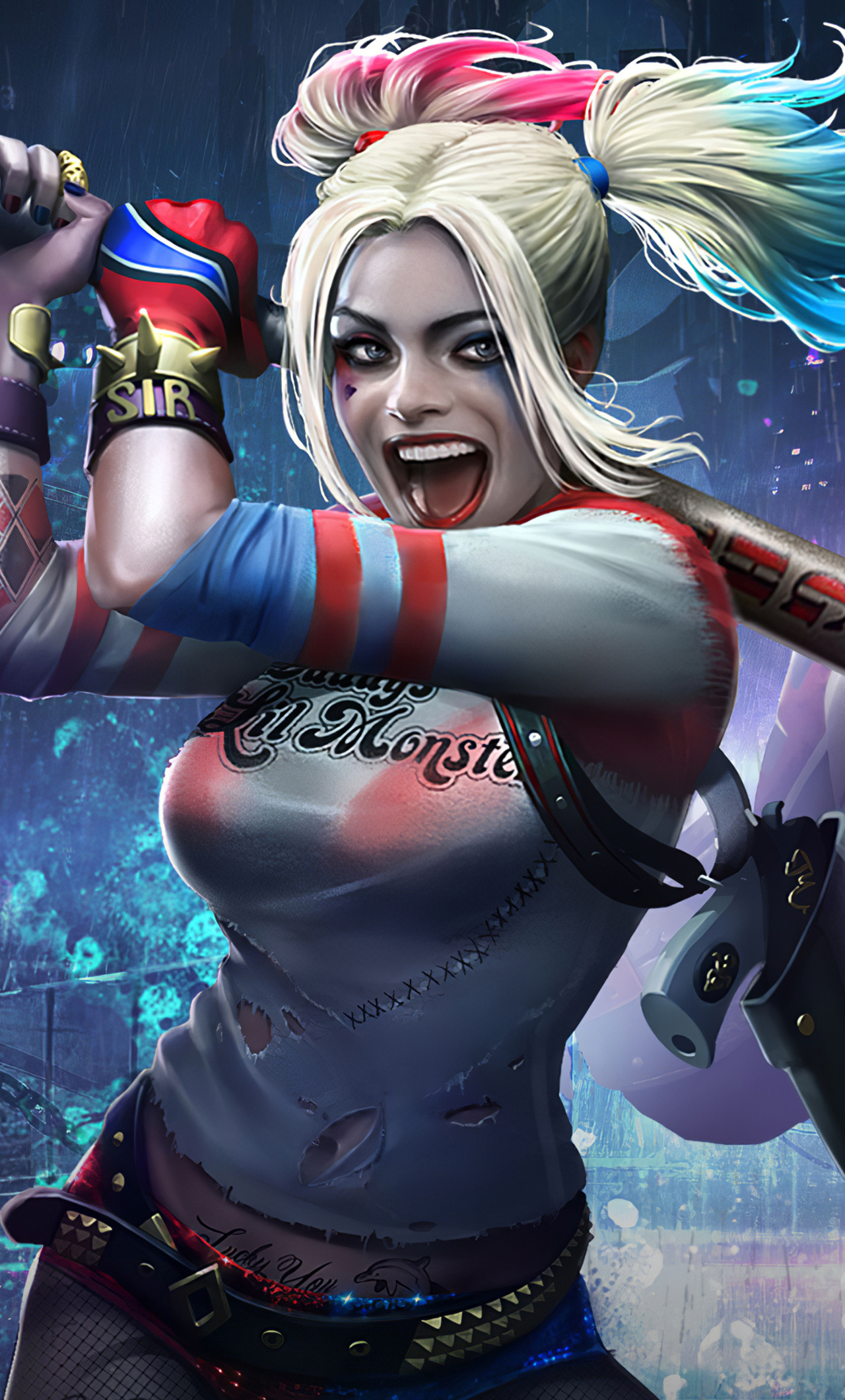 1280x2120 Harley Quinn And Deadshot Injustice 2 Mobile iPhone 6+ HD 4k  Wallpapers, Images, Backgrounds, Photos and Pictures