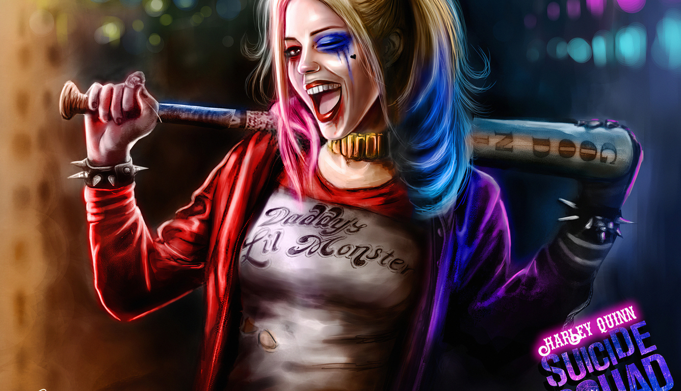 Harley Quinn Bad Girl - Wallpapers