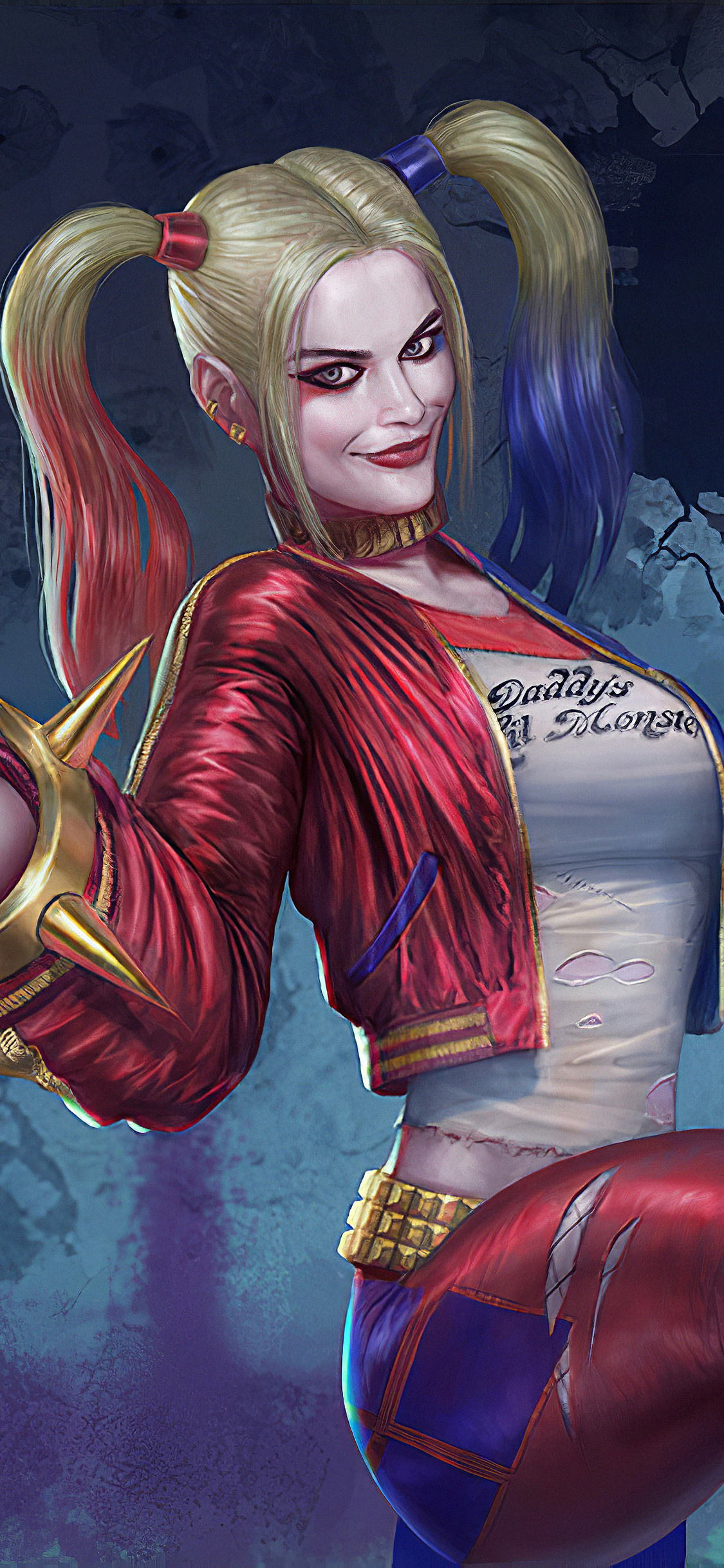 1125x2436 Harley Quinn Baseball Iphone XS,Iphone 10,Iphone X HD 4k ...