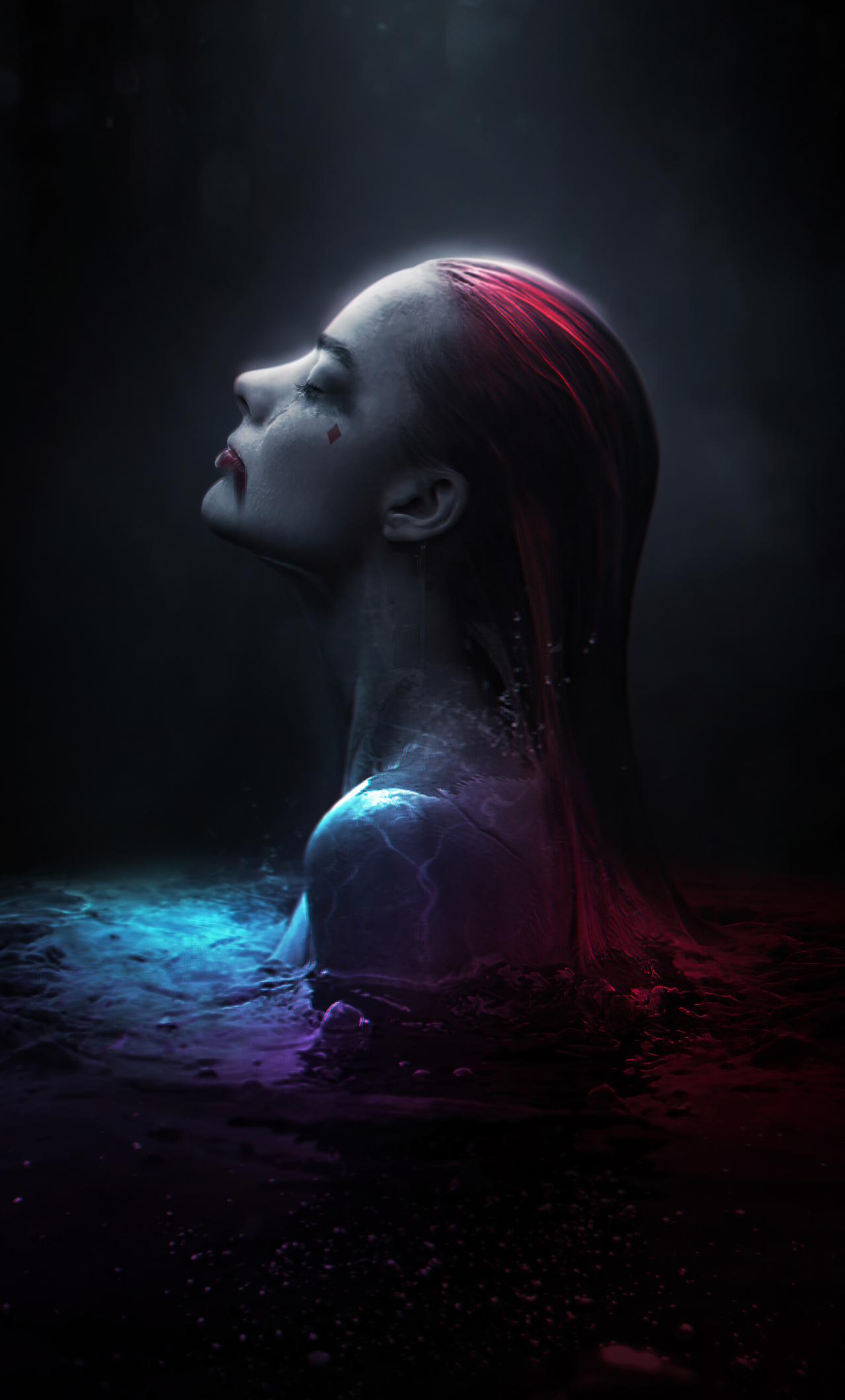 1280x2120 Harley Quinn Blood Bath 4k iPhone 6+ ,HD 4k Wallpapers,Images ...