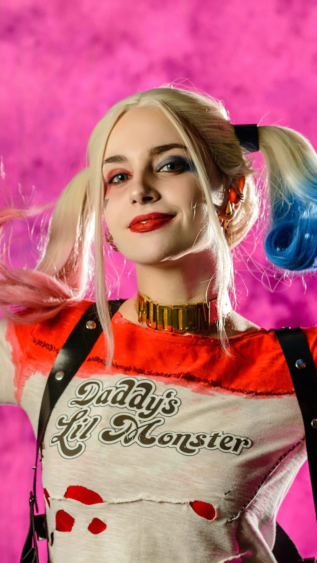 1080x1920 Harley Quinn Cosplay New 4k Iphone 7,6s,6 Plus, Pixel xl ,One ...