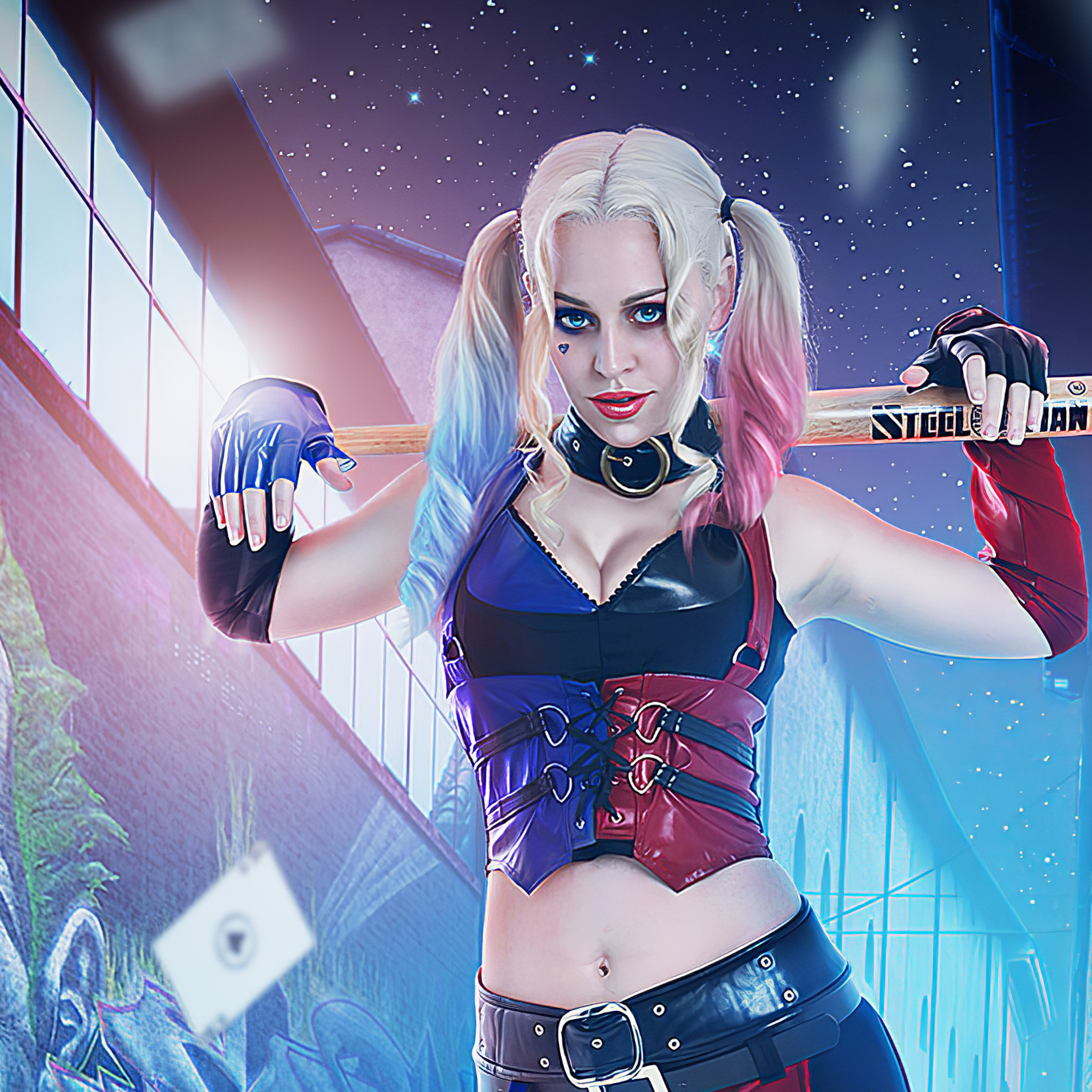 2932x2932 Harley Quinn Cosplay4k Ipad Pro Retina Display HD 4k Wallpapers,  Images, Backgrounds, Photos and Pictures