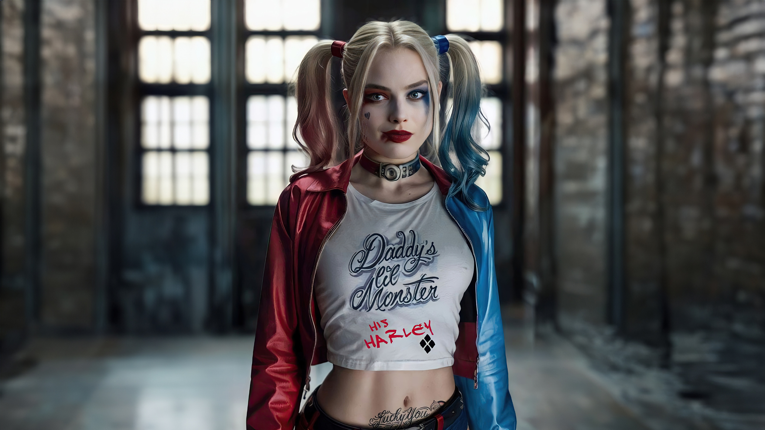 2560x1440 Harley Quinn Divine Defender 1440P Resolution ,HD 4k ...