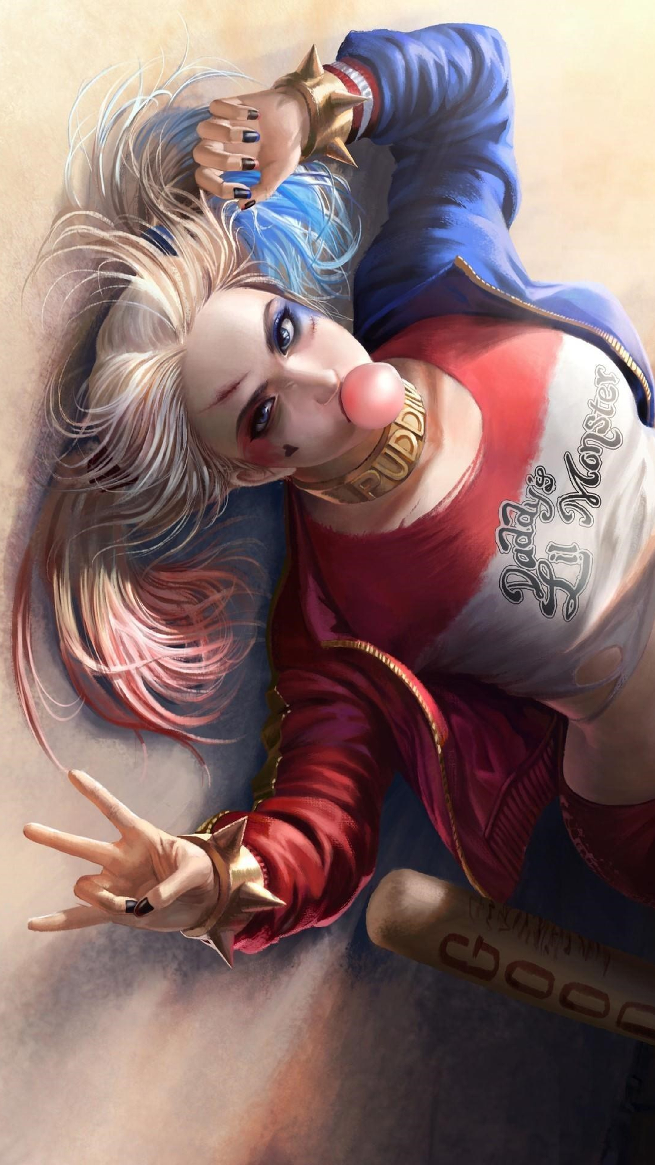 2160x3840 Harley Quinn Fan Art Sony Xperia Xxzz5 Premium Hd 4k