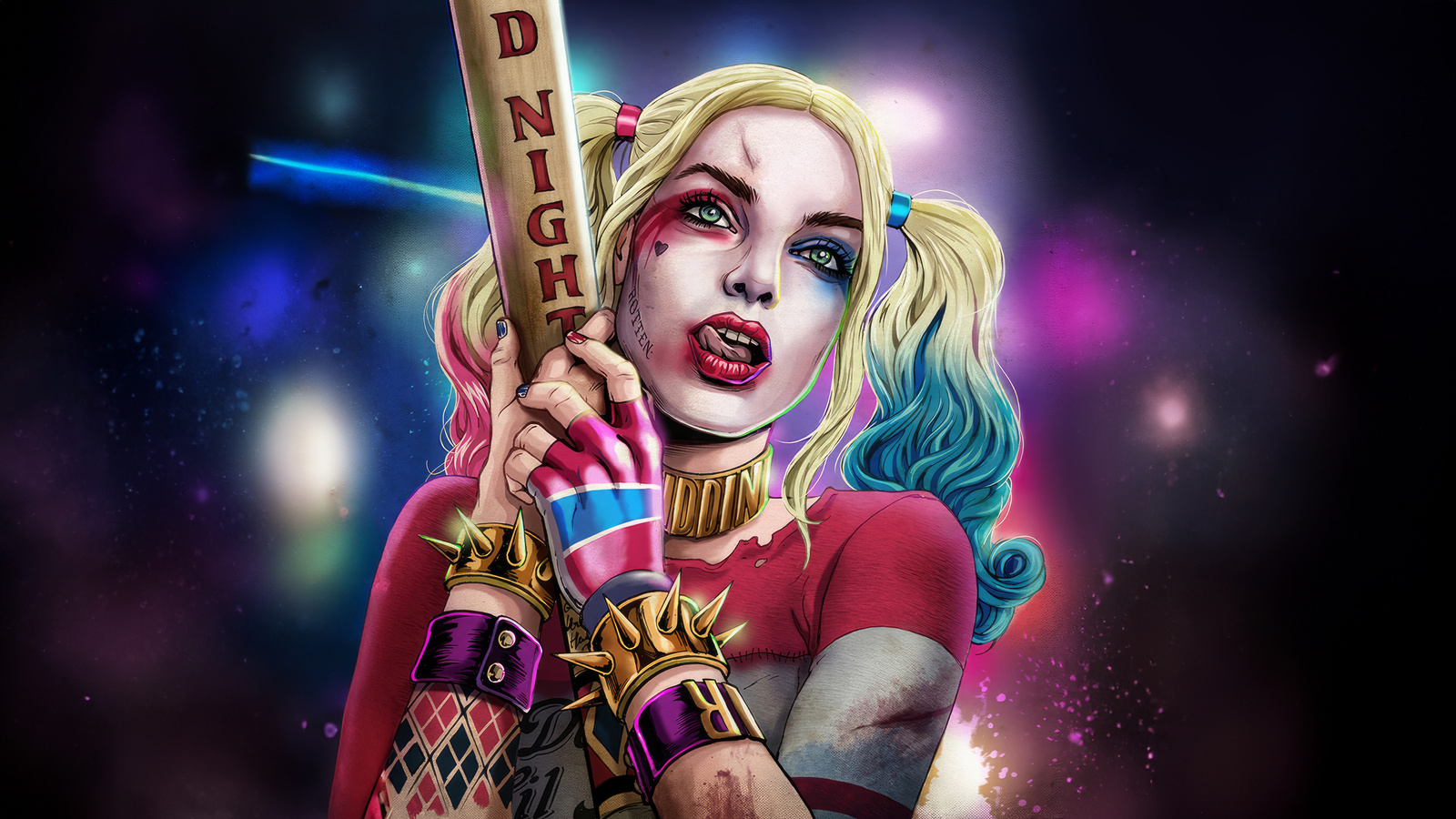 1600x900 Harley Quinn Fiery Charm Wallpaper,1600x900 Resolution HD 4k ...